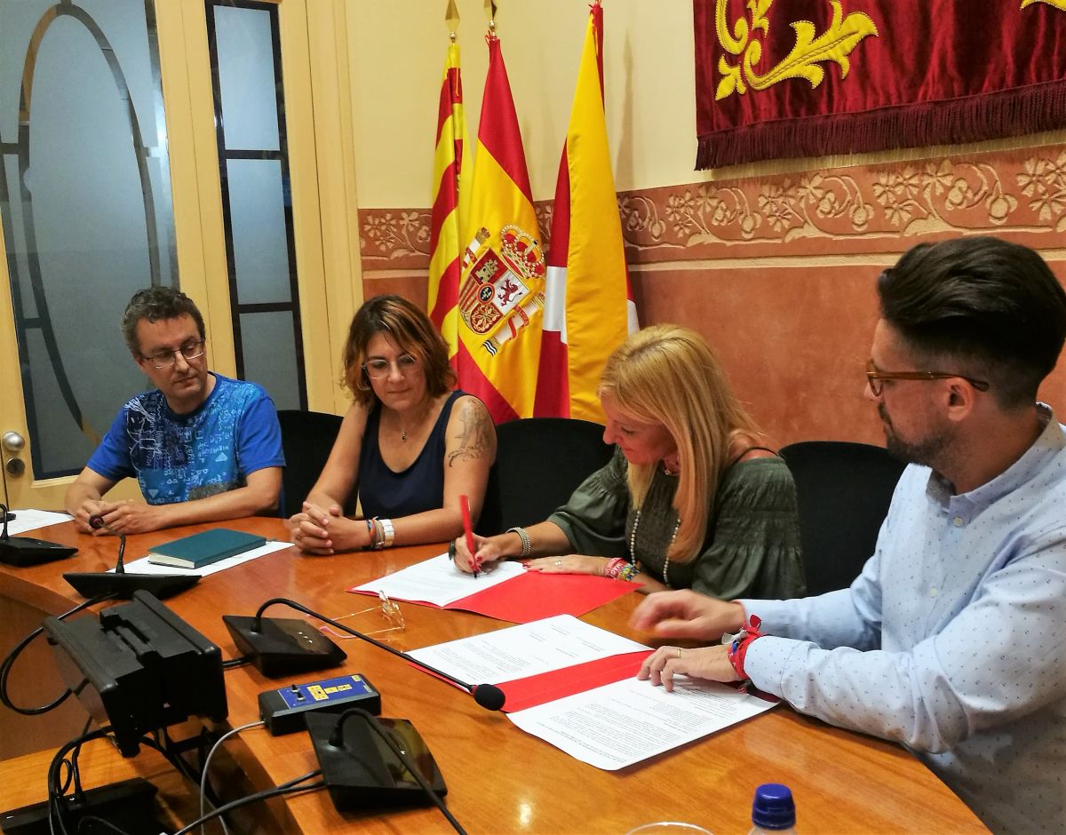 Pacte de govern entre En Comú Podem i PSC a Rubí