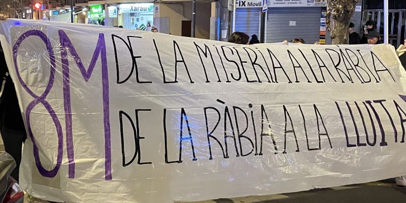 Rub Commemora El Dia Internacional De La Dona Amb Una Manifestaci