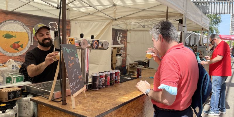 Rubí celebra de nou la Fira de la Cervesa Artesana i el Formatge. FOTO: Arnau Martínez