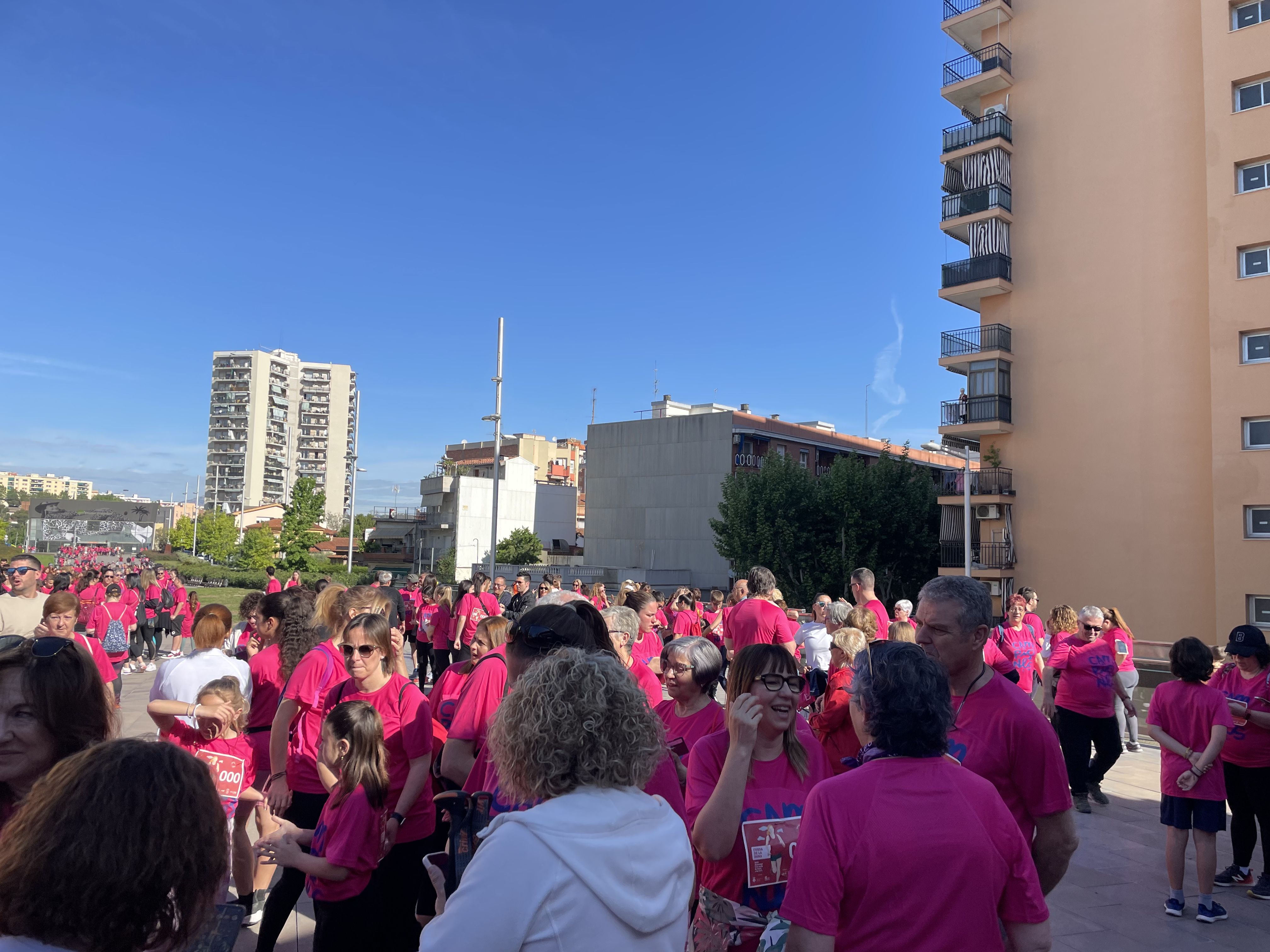 El recorregut ha començat a les 10h a la Rambla del Ferrocarril. Foto: Redacció.