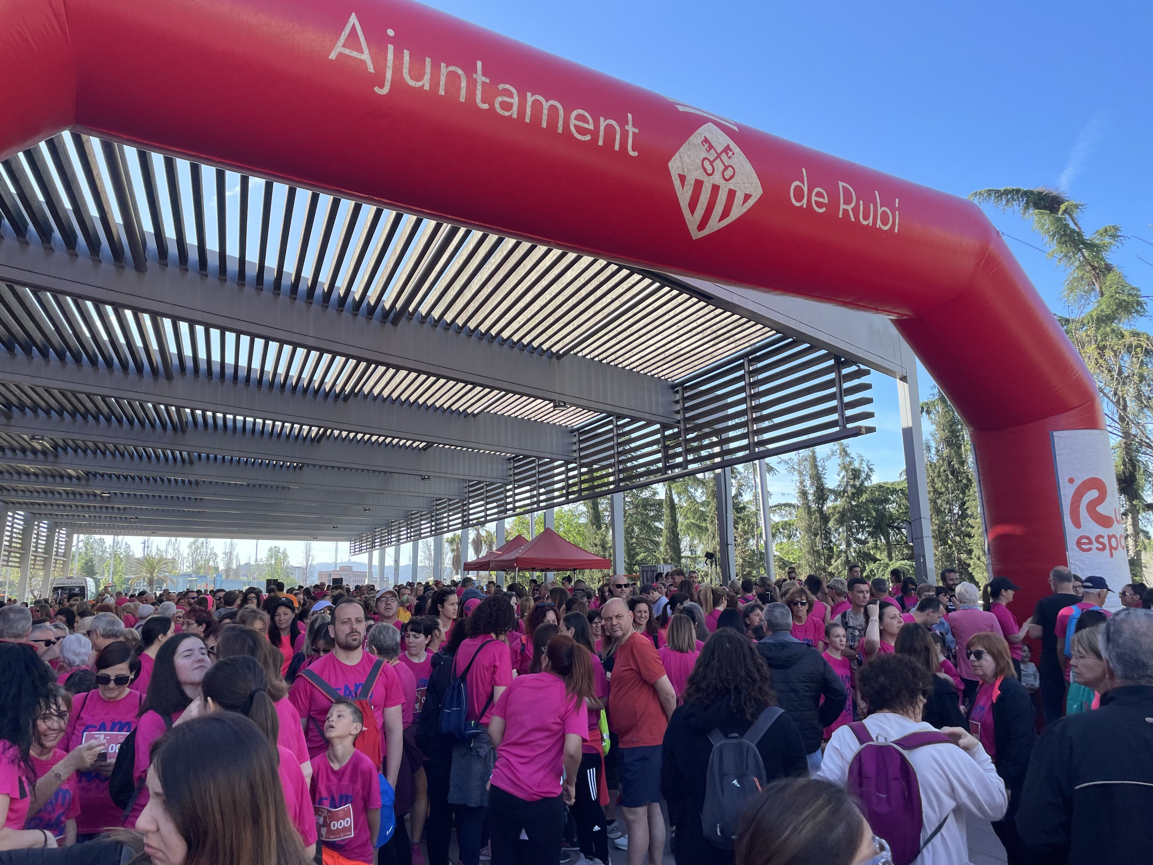 Aquesta és la tercera edició de la Cursa de Dona a Rubí. Foto: Redacció.