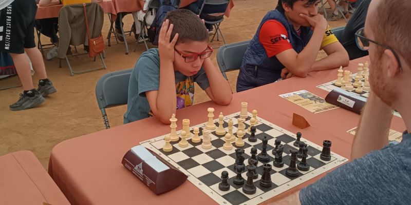 Faustino Oro durant el campionat disputat a Rubí. FOTO: Cedida