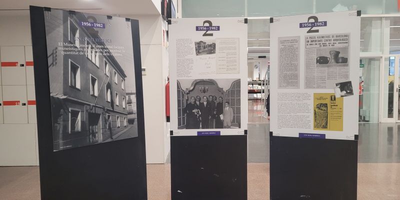 L'exposició 'Museu de Rubí: 100 anys'. FOTO: Cedida