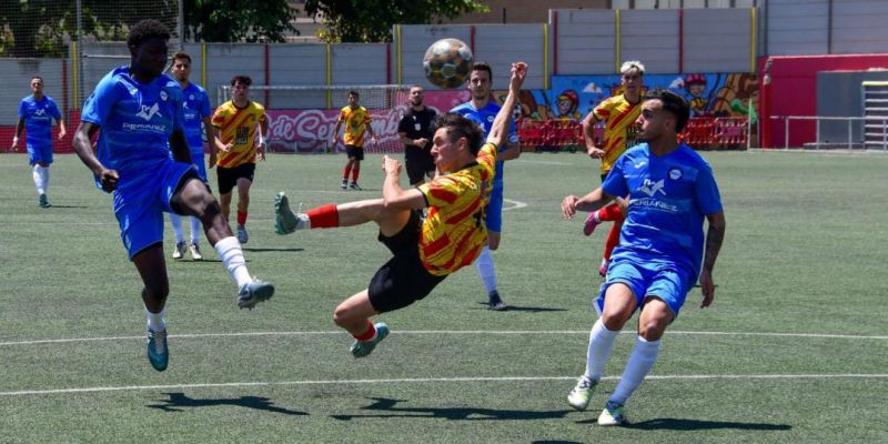 El Veinti durant el partit decisiu. FOTO: Cedida