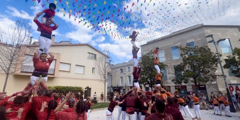 Diada Castellera de la Festa Major de Rubí 2024. Foto: Redacció