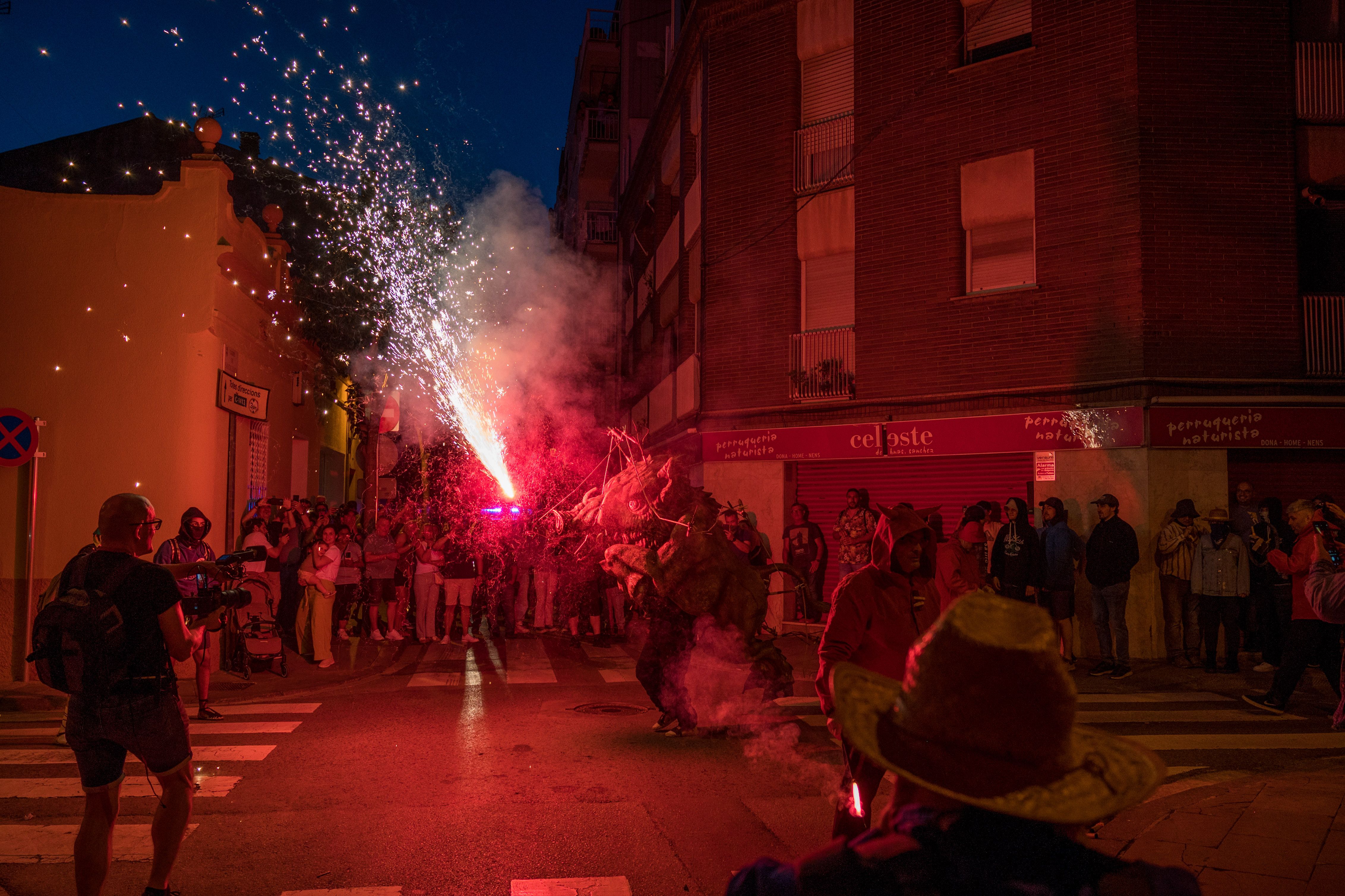 Correfoc de Festa Major 2024. FOTO: Carmelo Jiménez