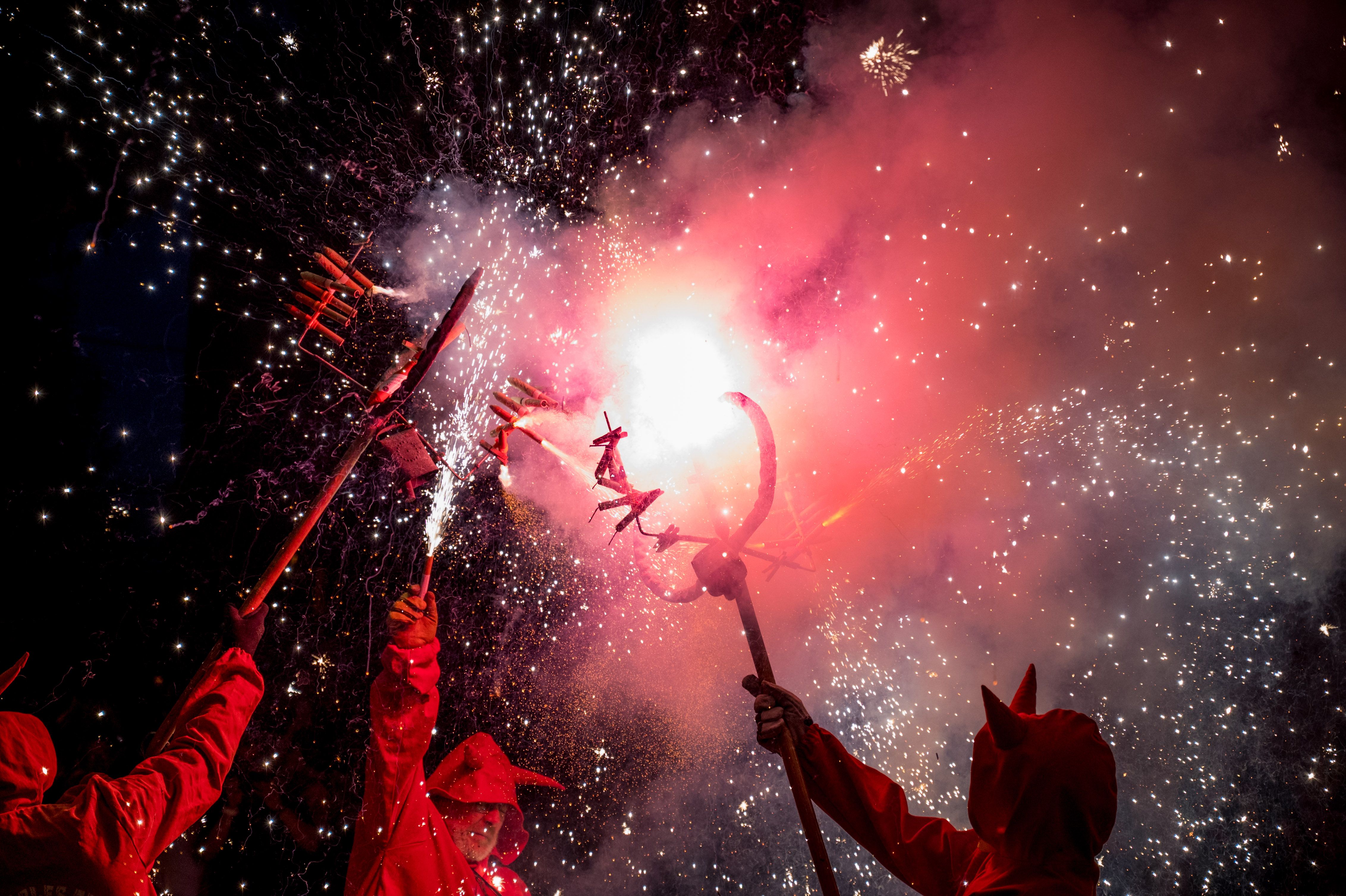 Correfoc de Festa Major 2024. FOTO: Carmelo Jiménez