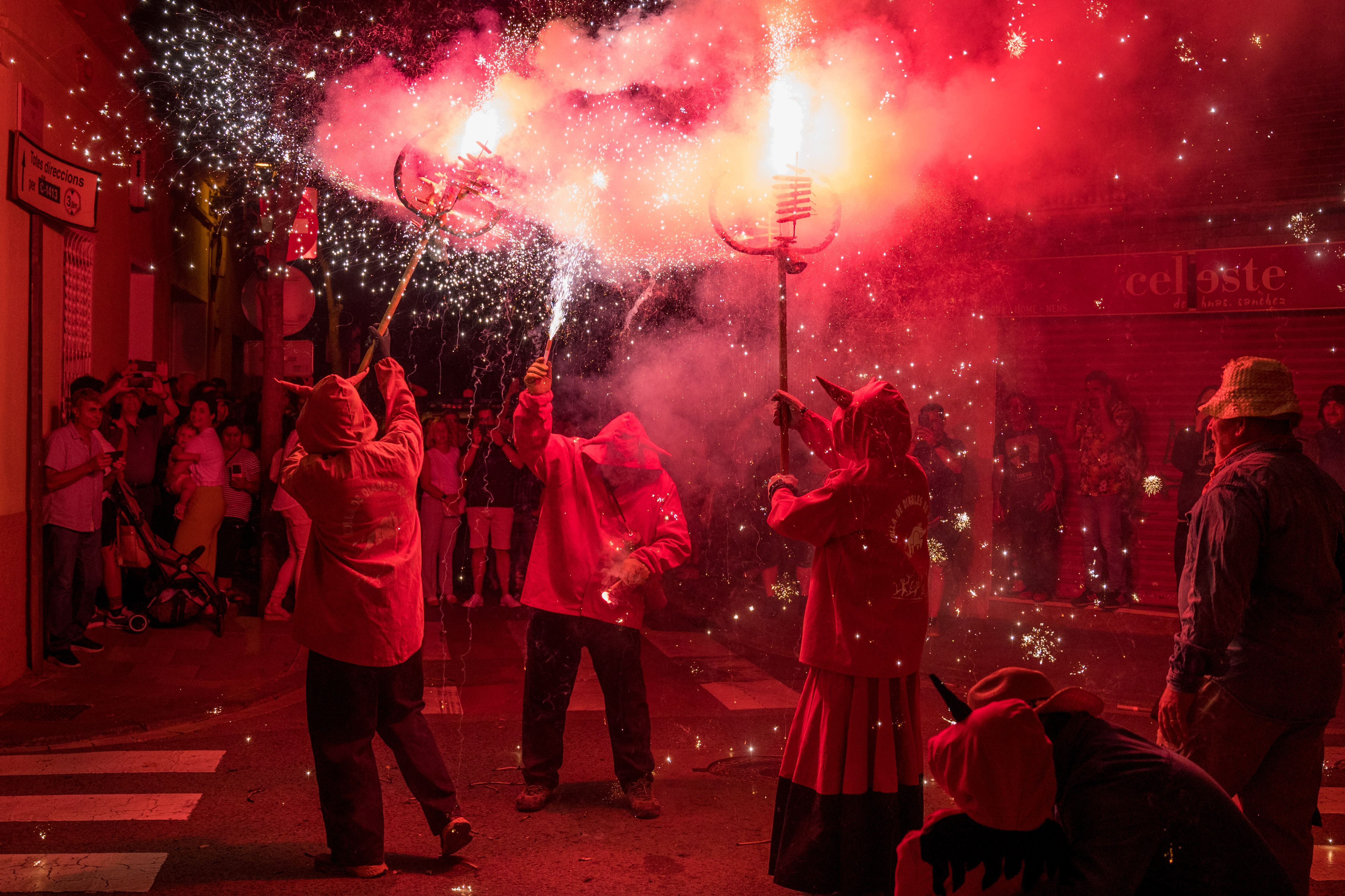 Correfoc de Festa Major 2024. FOTO: Carmelo Jiménez