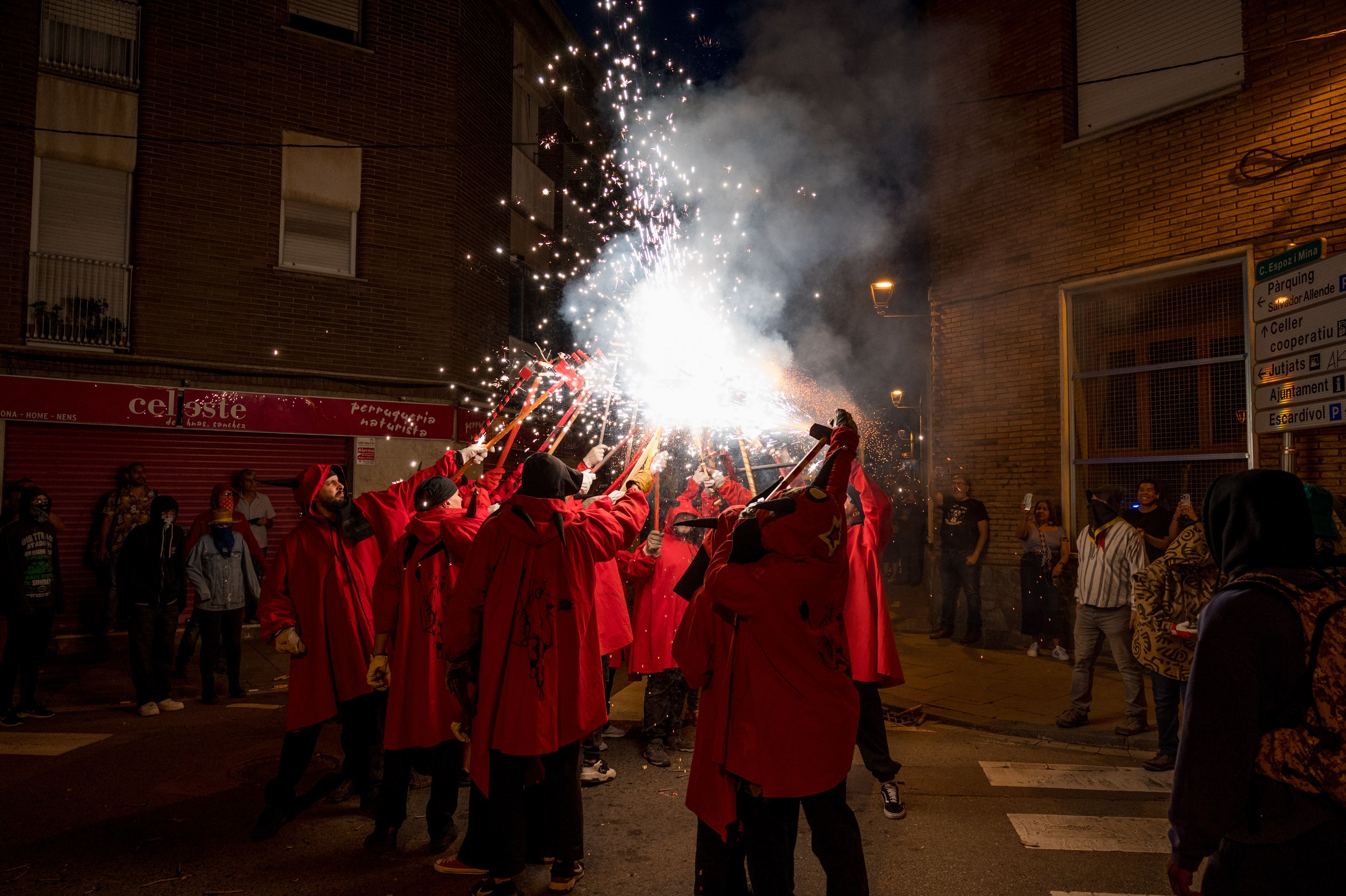 Correfoc de Festa Major 2024. FOTO: Carmelo Jiménez