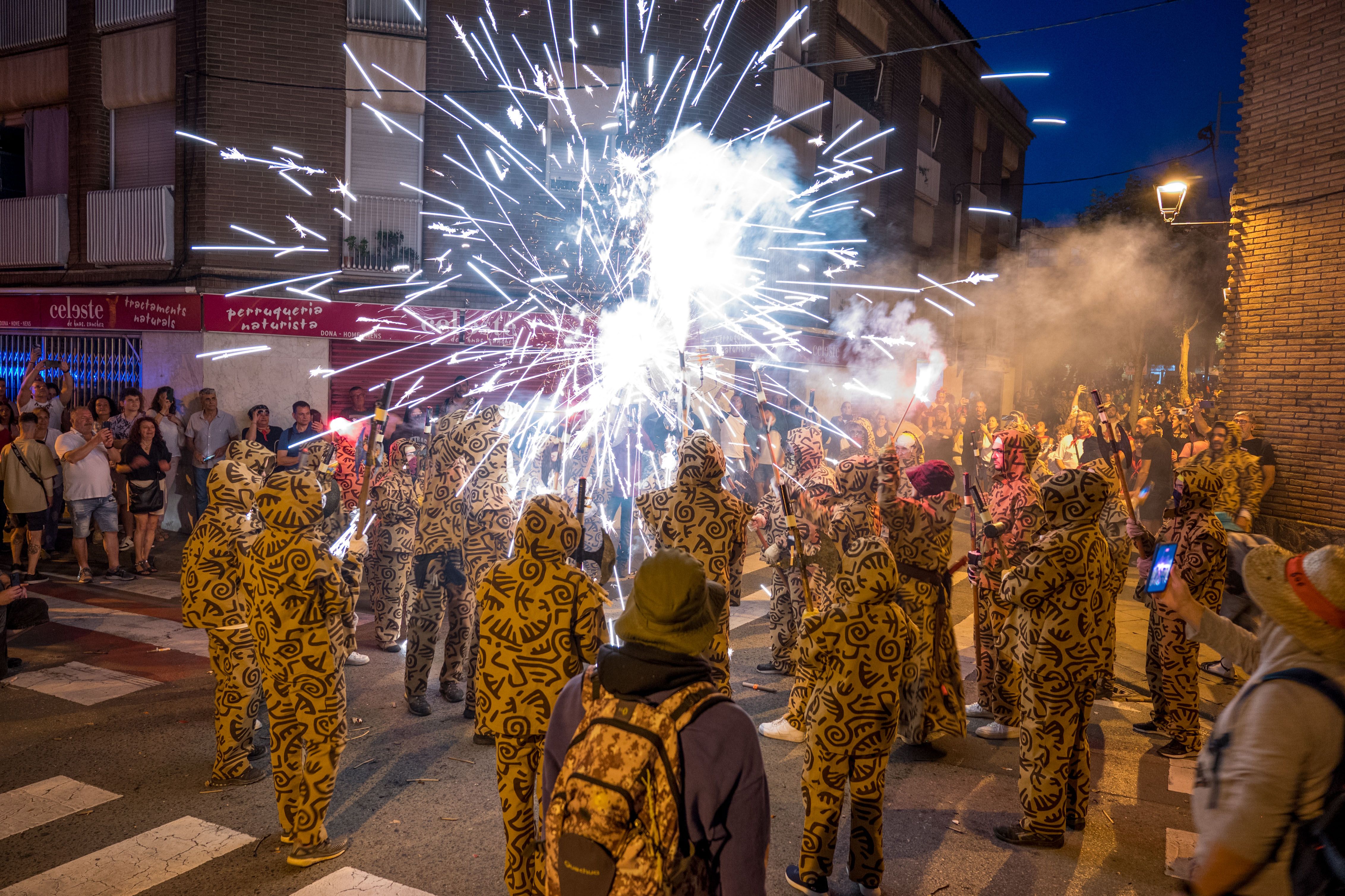 Correfoc de Festa Major 2024. FOTO: Carmelo Jiménez