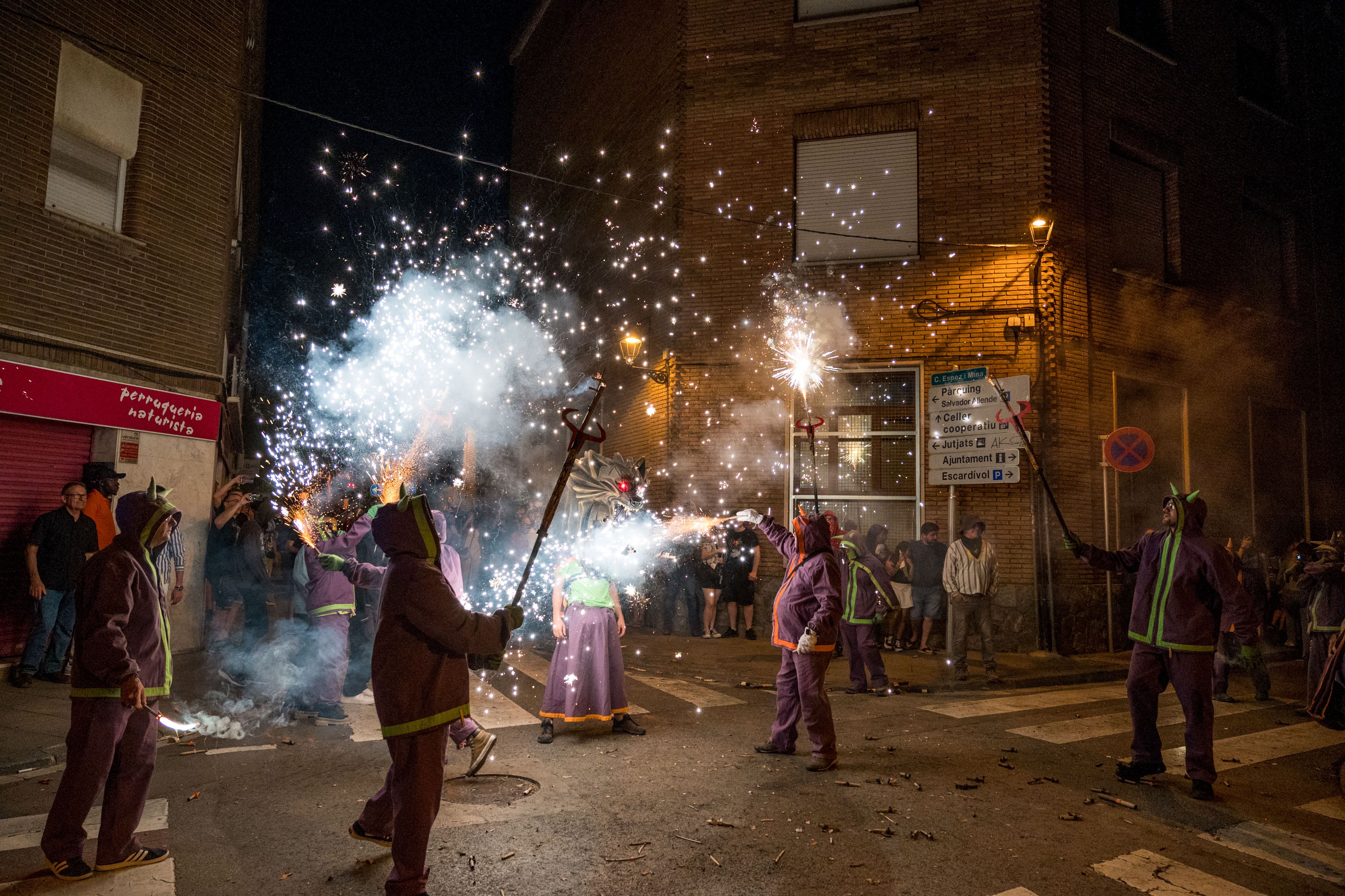 Correfoc de Festa Major 2024. FOTO: Carmelo Jiménez