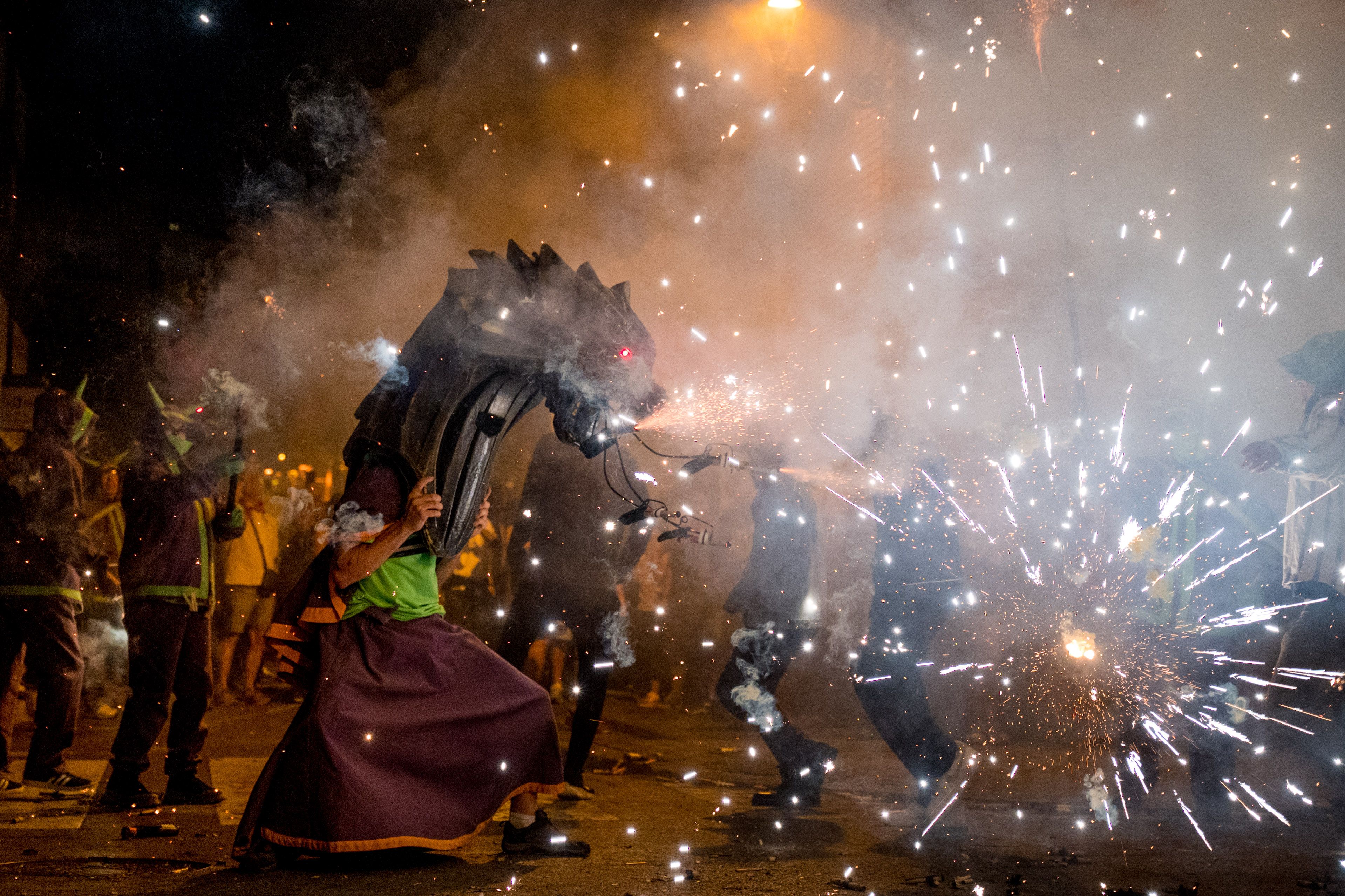 Correfoc de Festa Major 2024. FOTO: Carmelo Jiménez