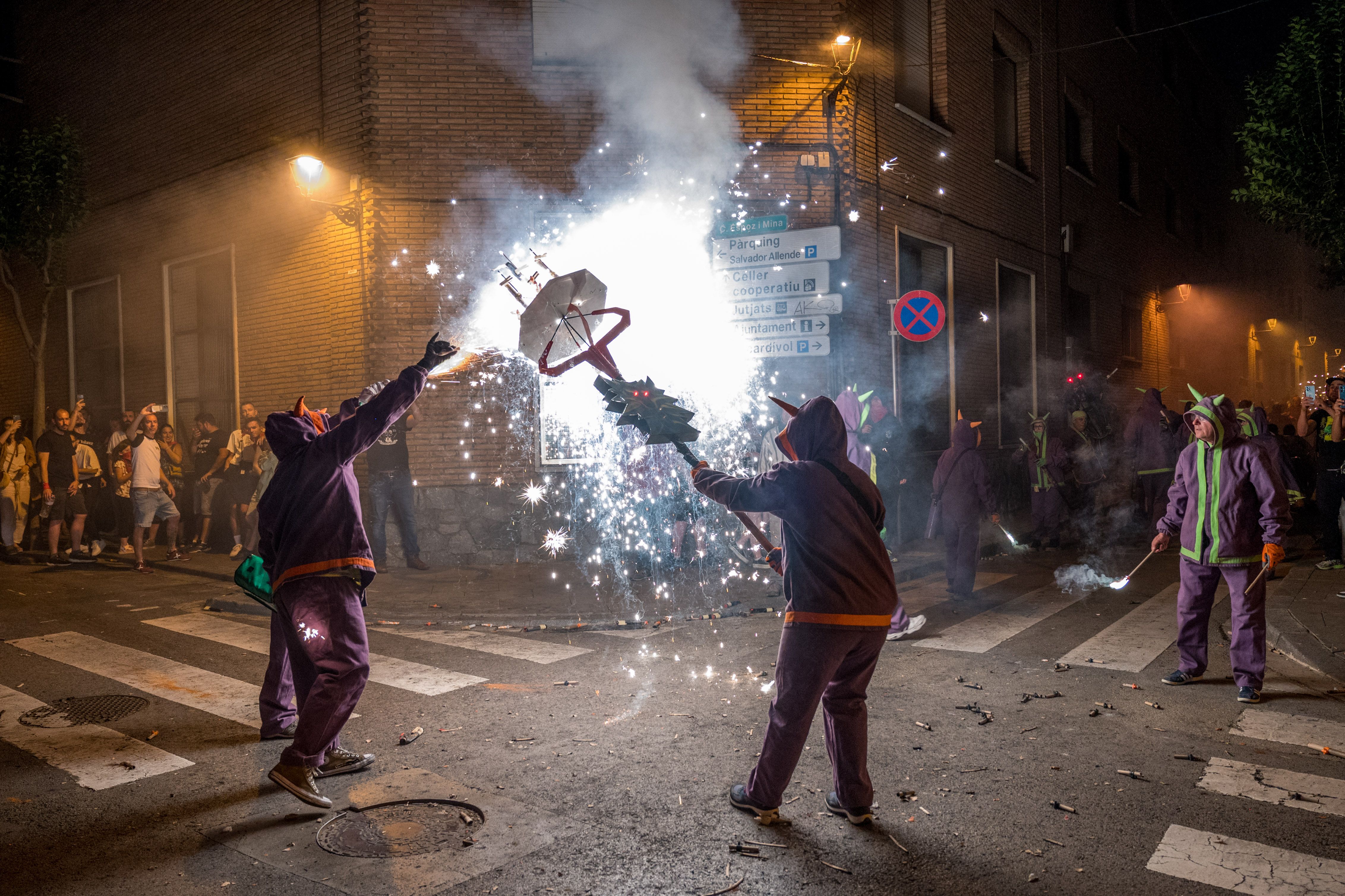 Correfoc de Festa Major 2024. FOTO: Carmelo Jiménez