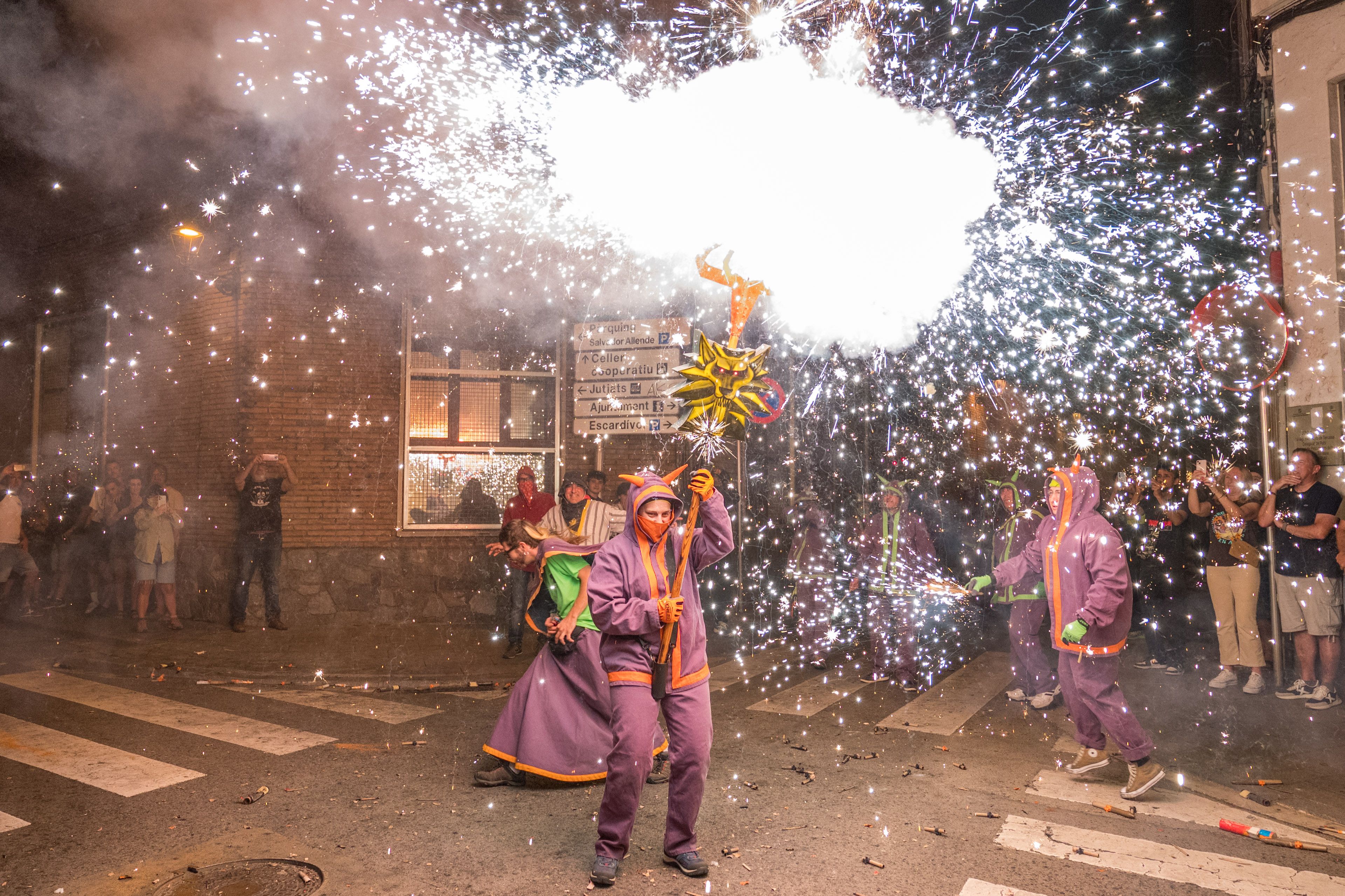 Correfoc de Festa Major 2024. FOTO: Carmelo Jiménez