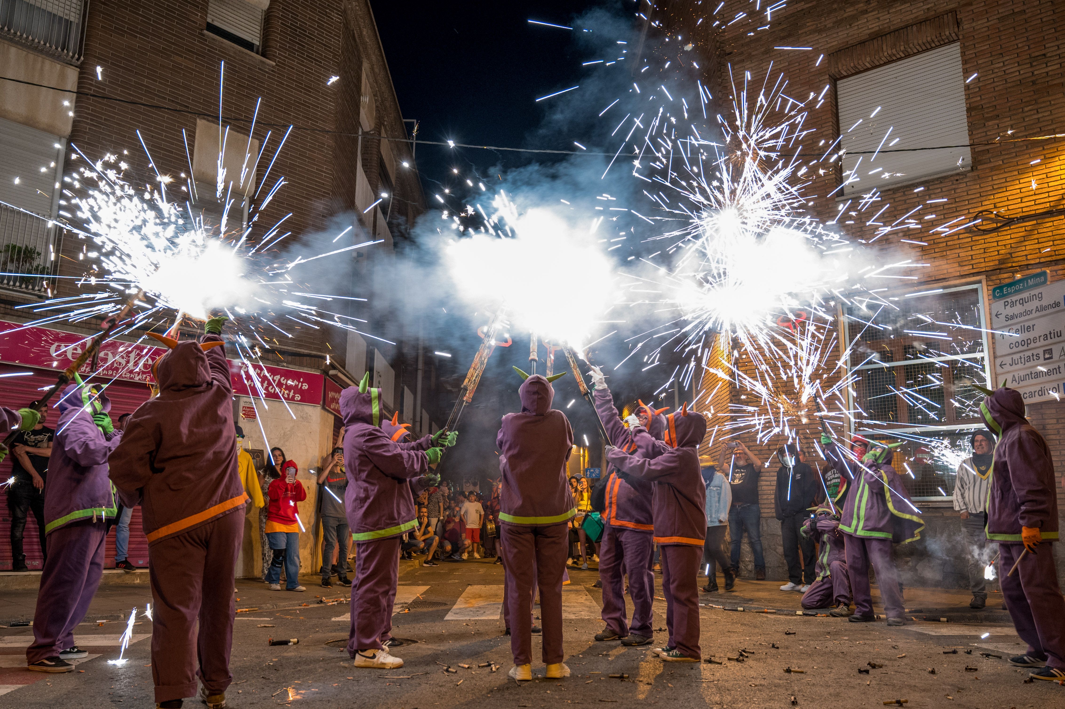 Correfoc de Festa Major 2024. FOTO: Carmelo Jiménez