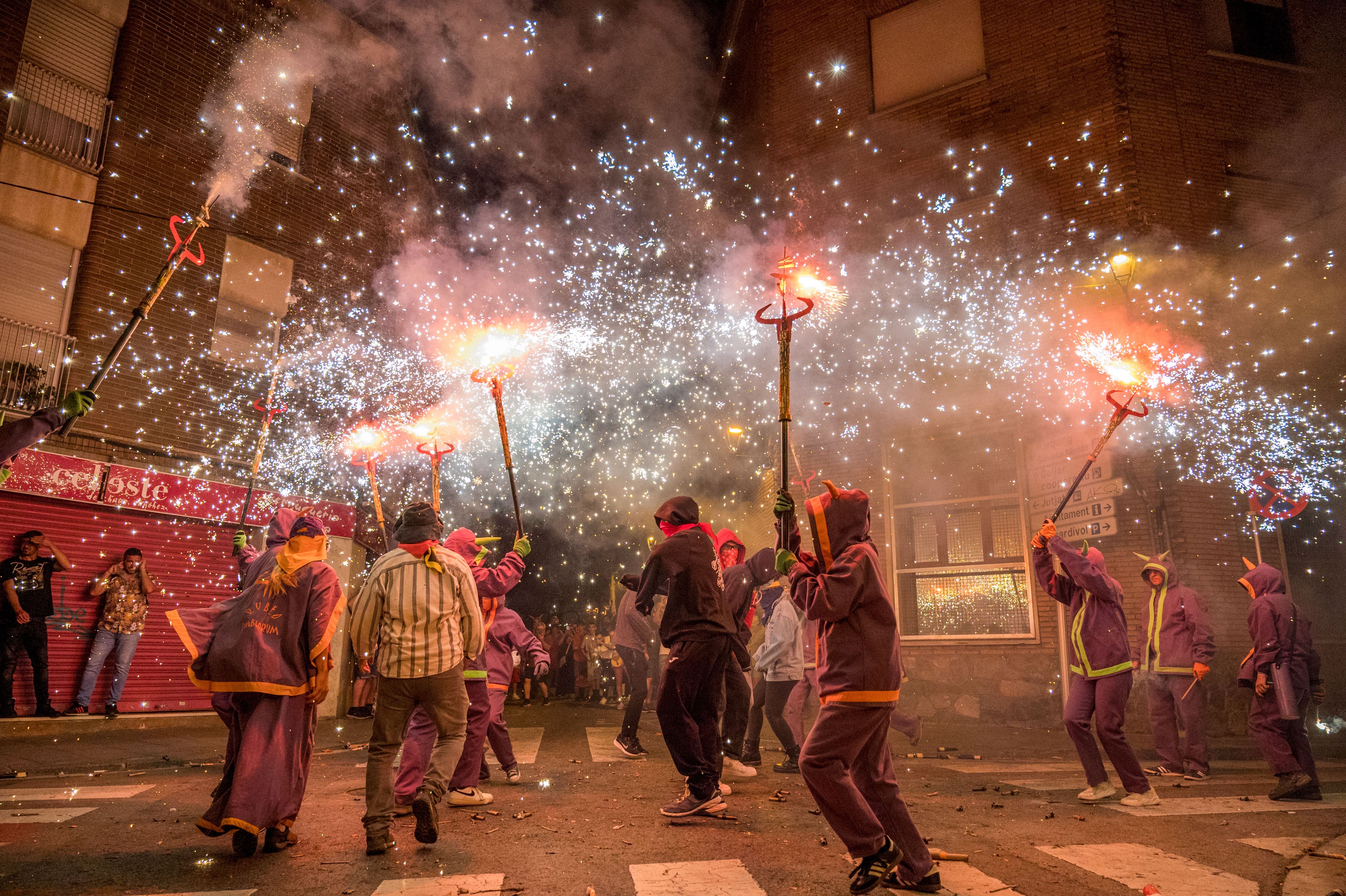 Correfoc de Festa Major 2024. FOTO: Carmelo Jiménez