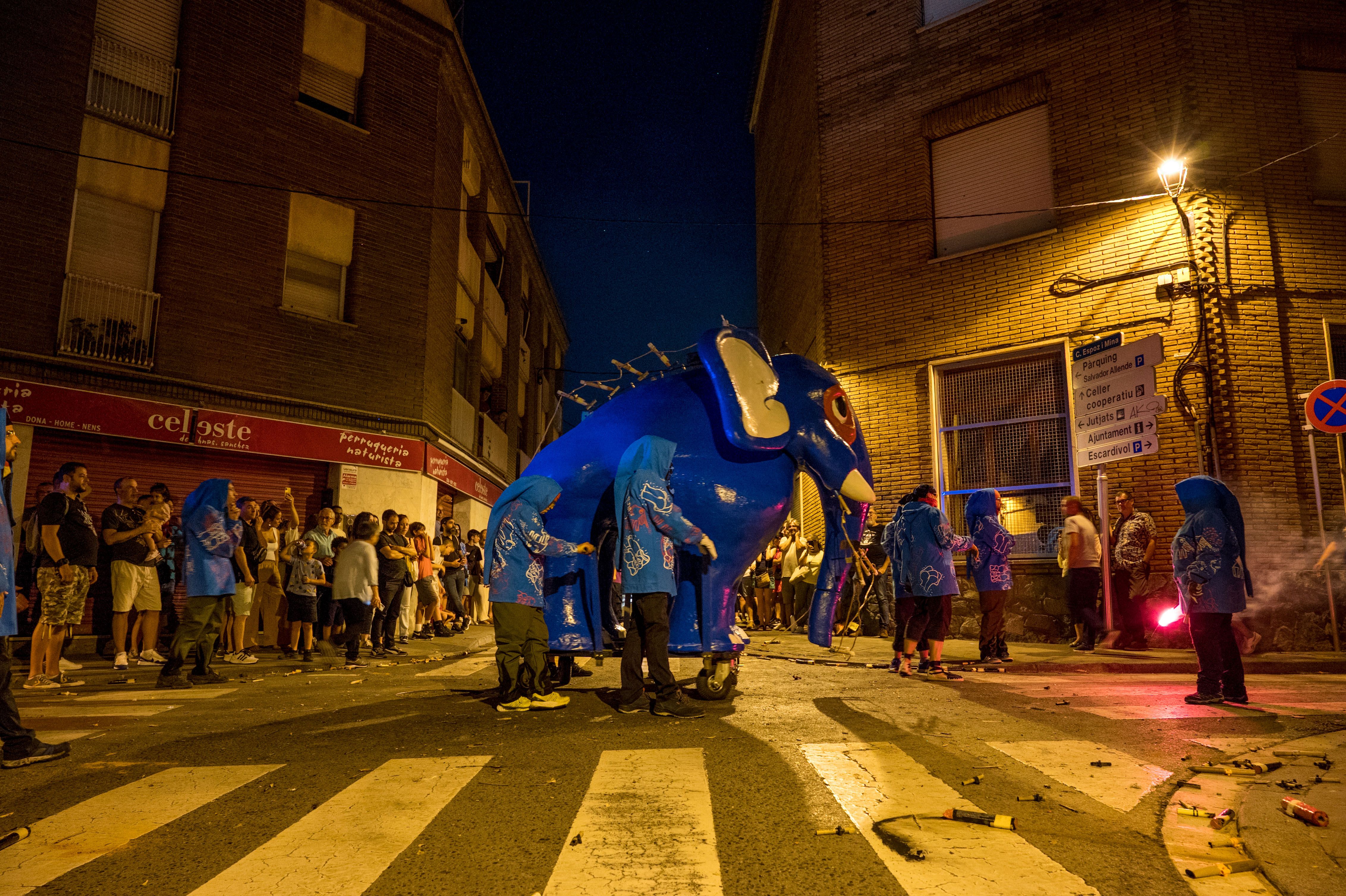 Correfoc de Festa Major 2024. FOTO: Carmelo Jiménez