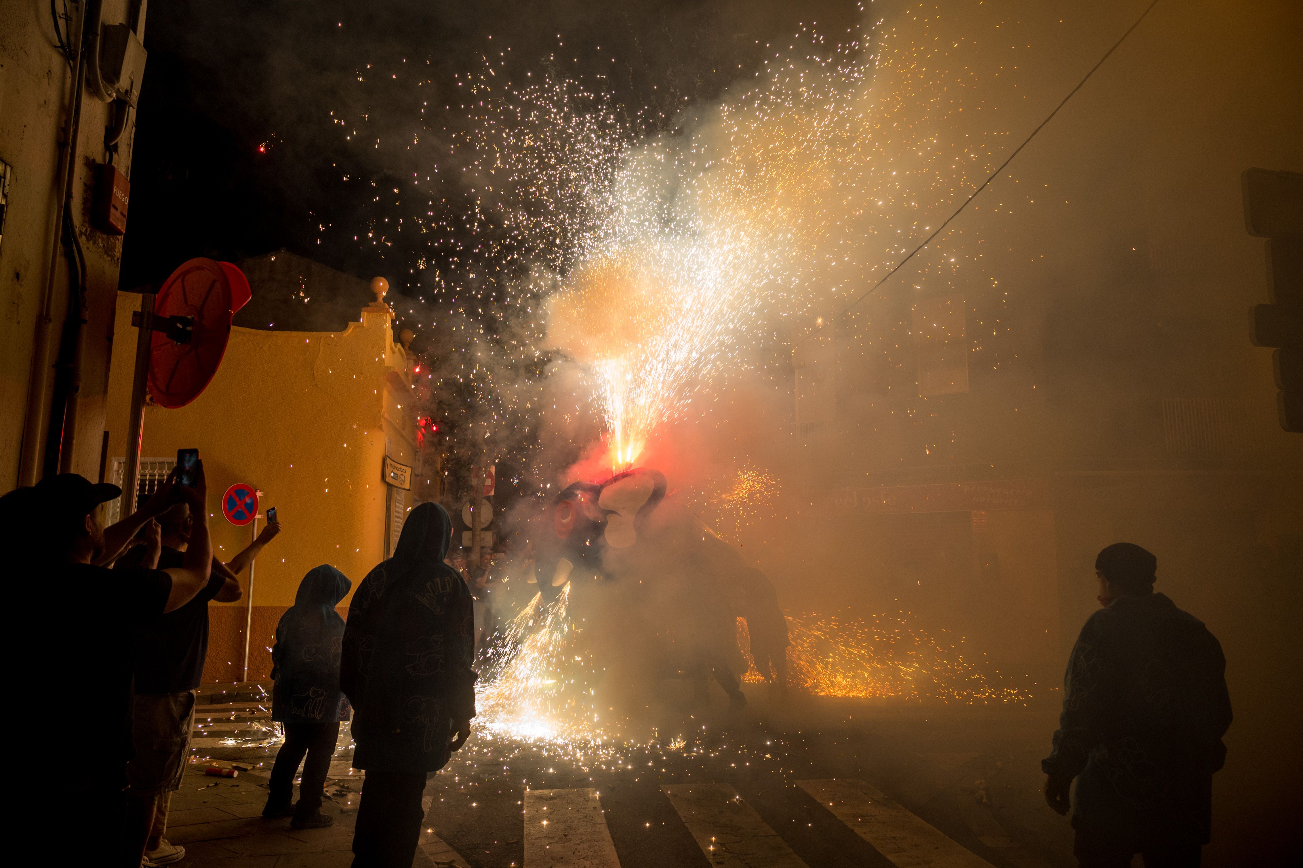 Correfoc de Festa Major 2024. FOTO: Carmelo Jiménez