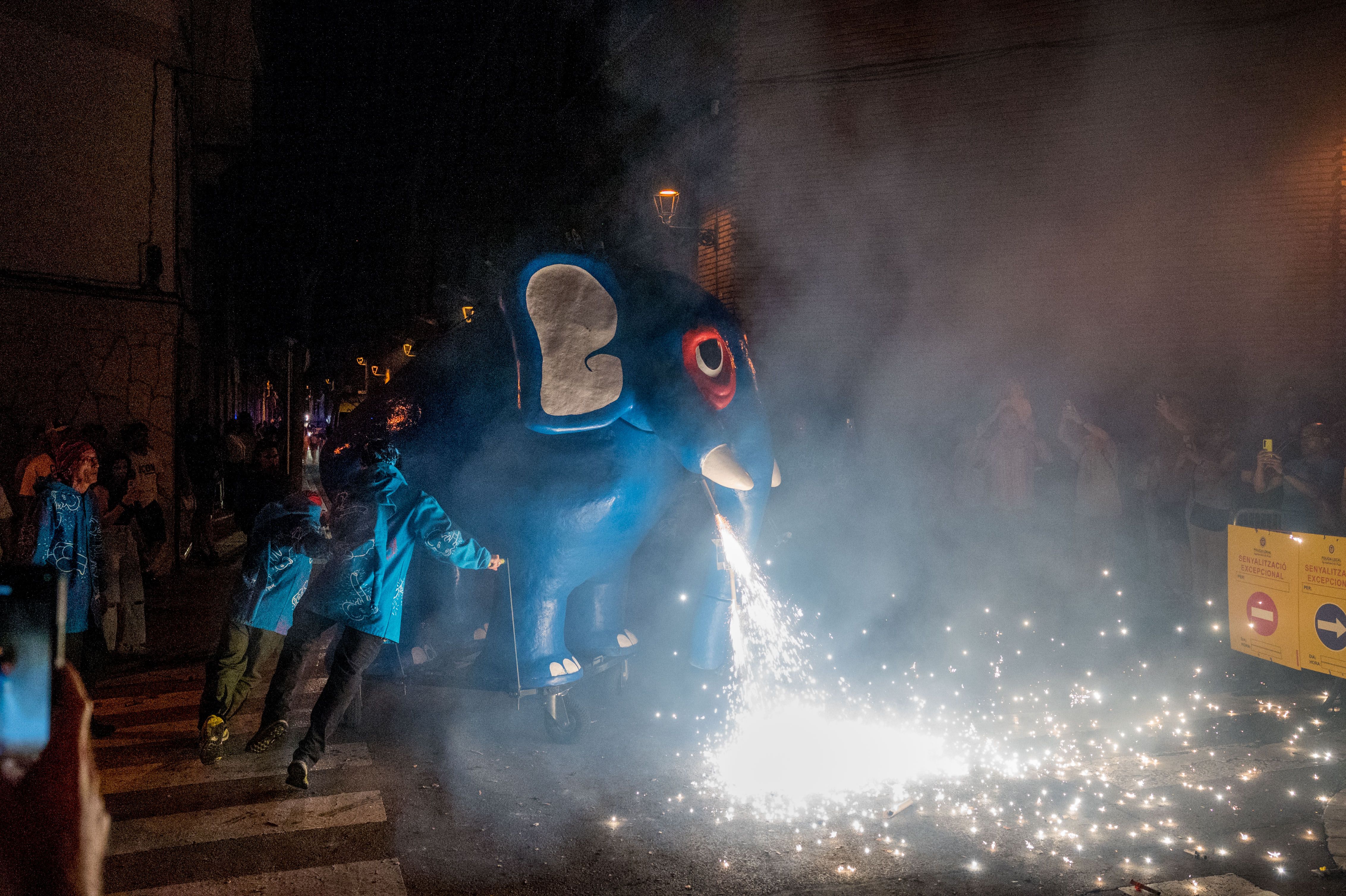 Correfoc de Festa Major 2024. FOTO: Carmelo Jiménez