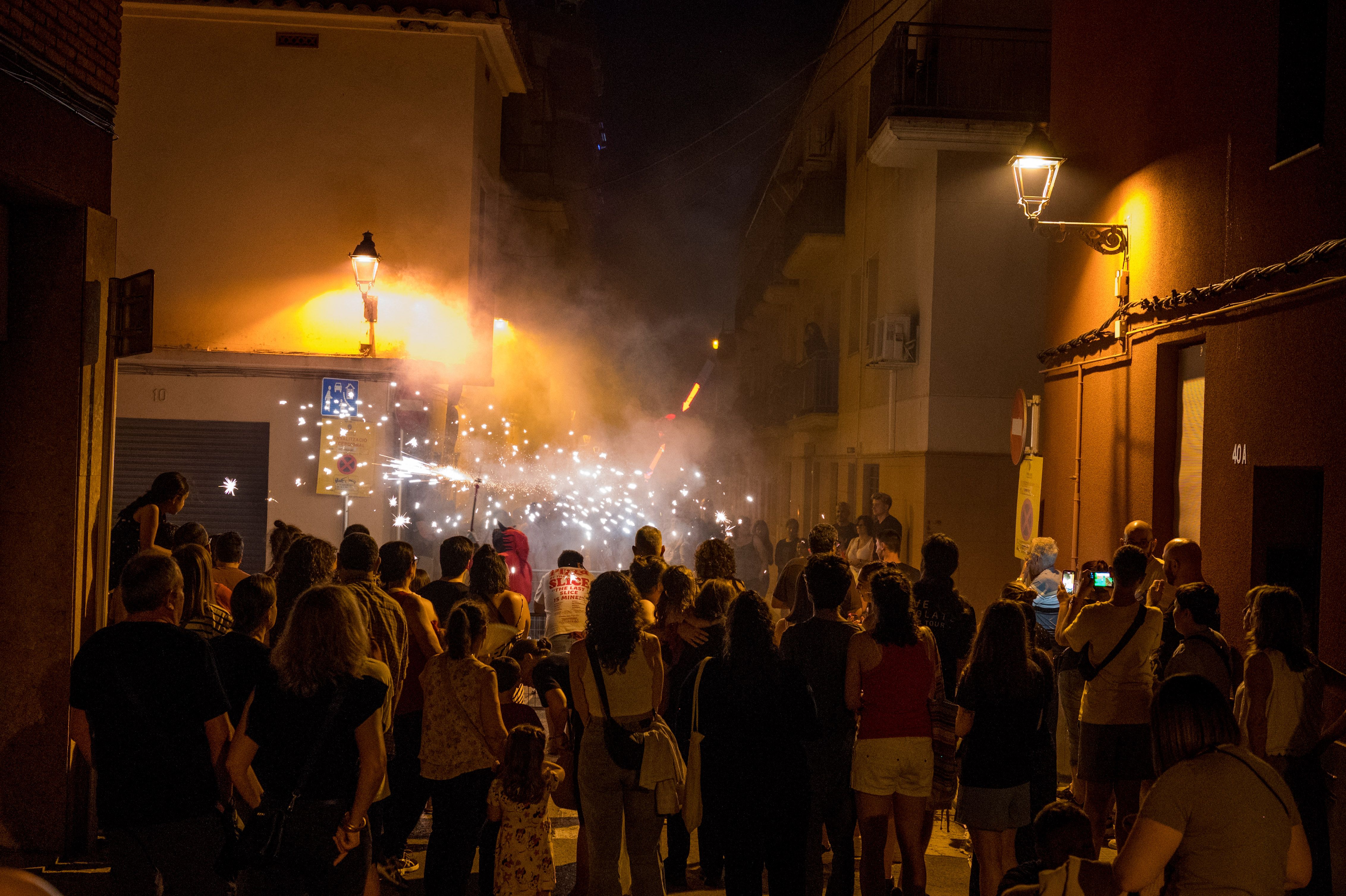 Correfoc de Festa Major 2024. FOTO: Carmelo Jiménez