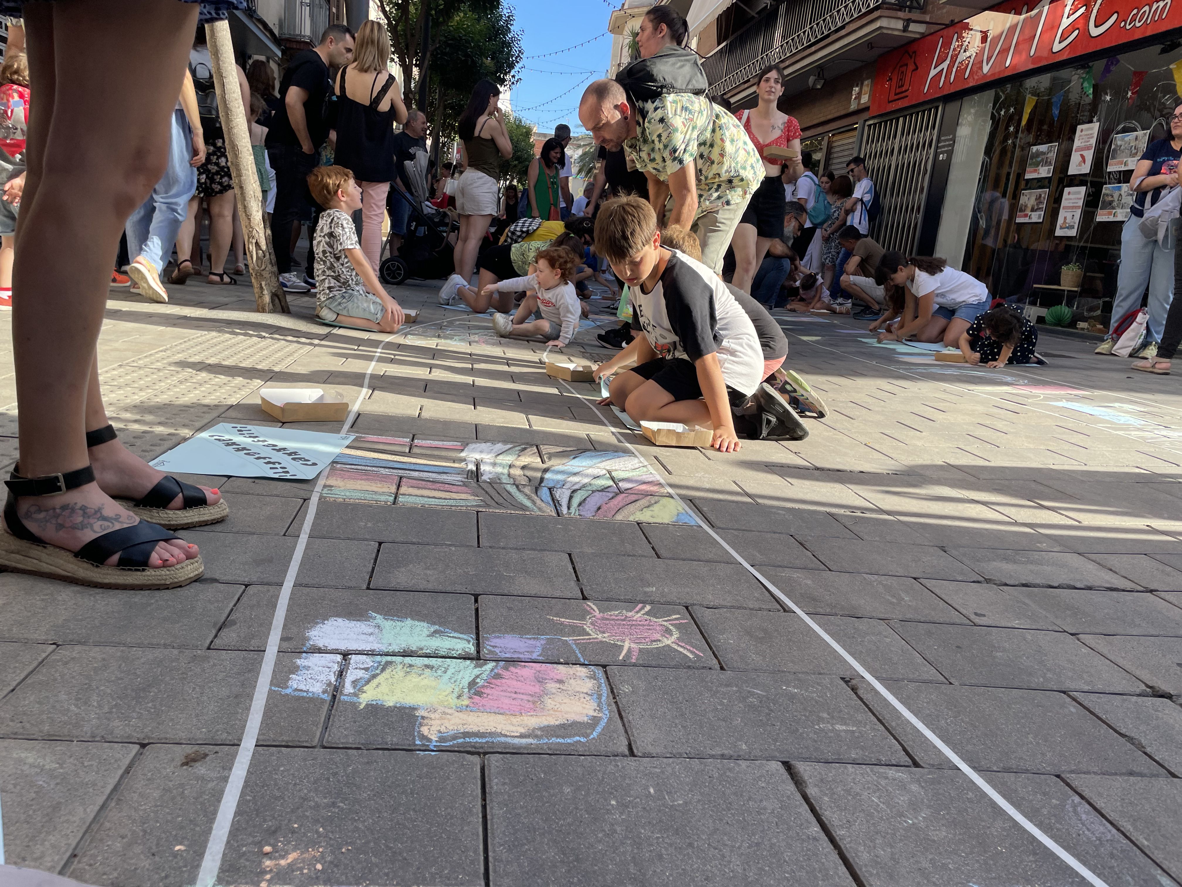 Jocs i activitats per als més menuts al a Festa Major 2024. FOTO: E.L.