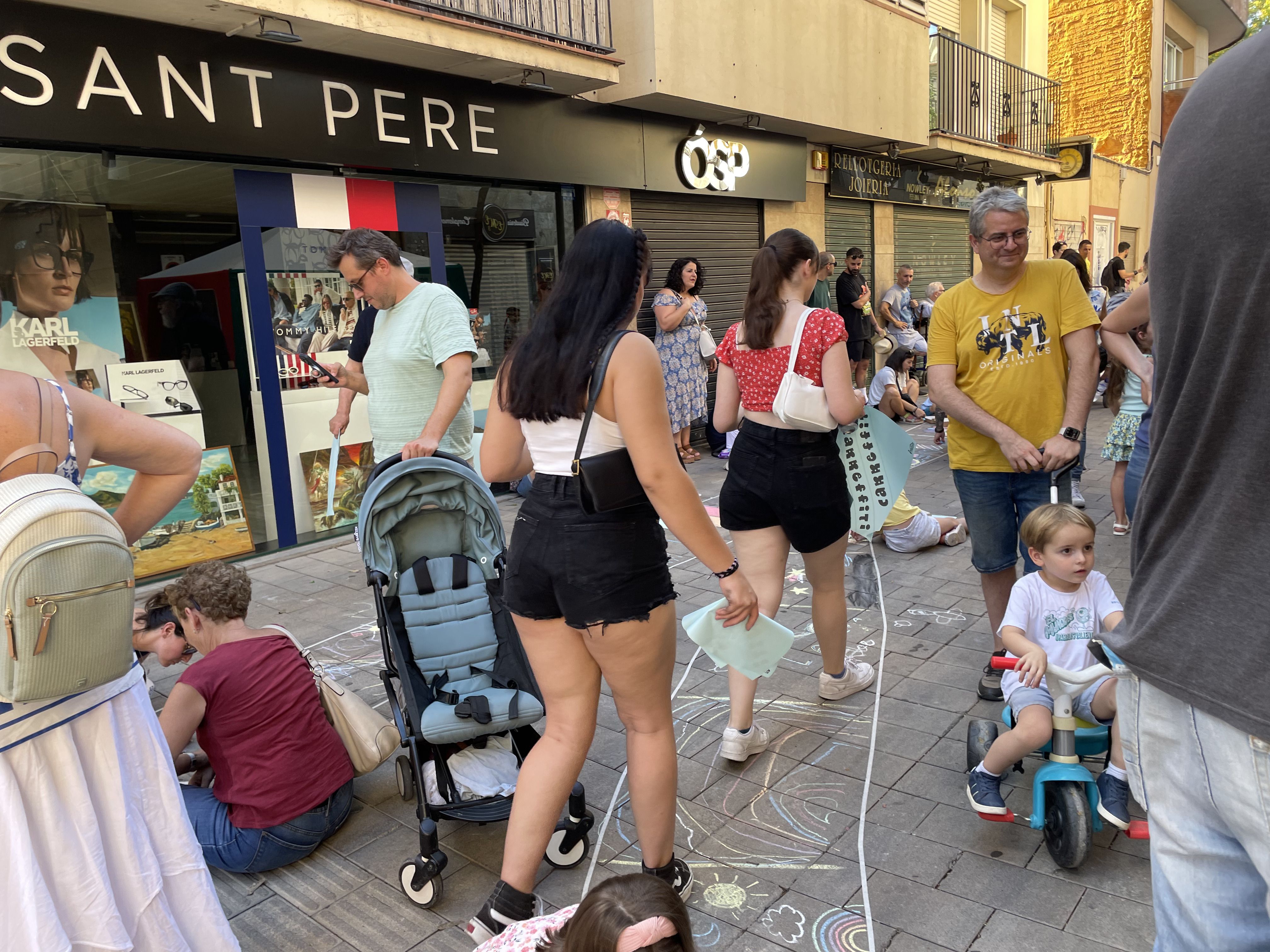 Jocs i activitats per als més menuts al a Festa Major 2024. FOTO: E.L.