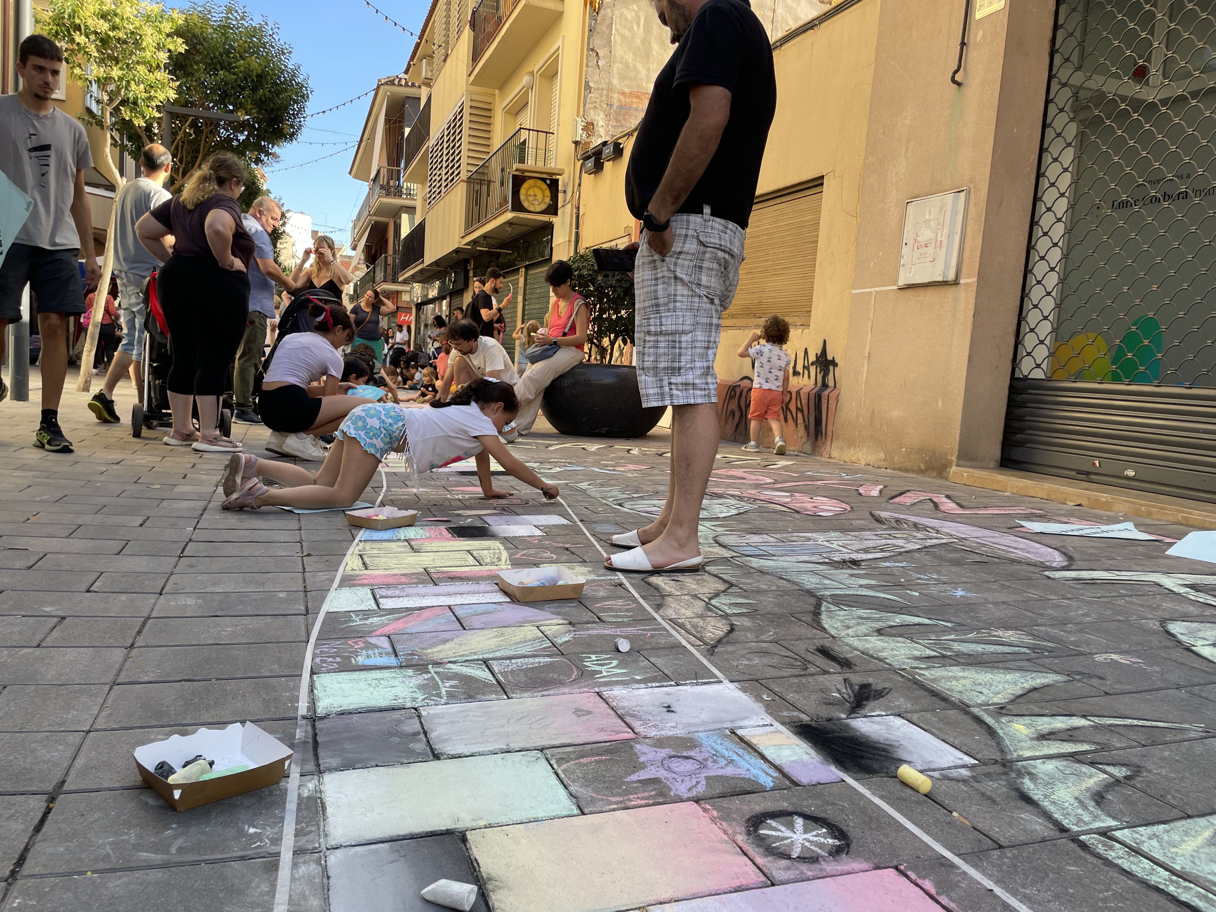 Jocs i activitats per als més menuts al a Festa Major 2024. FOTO: E.L.