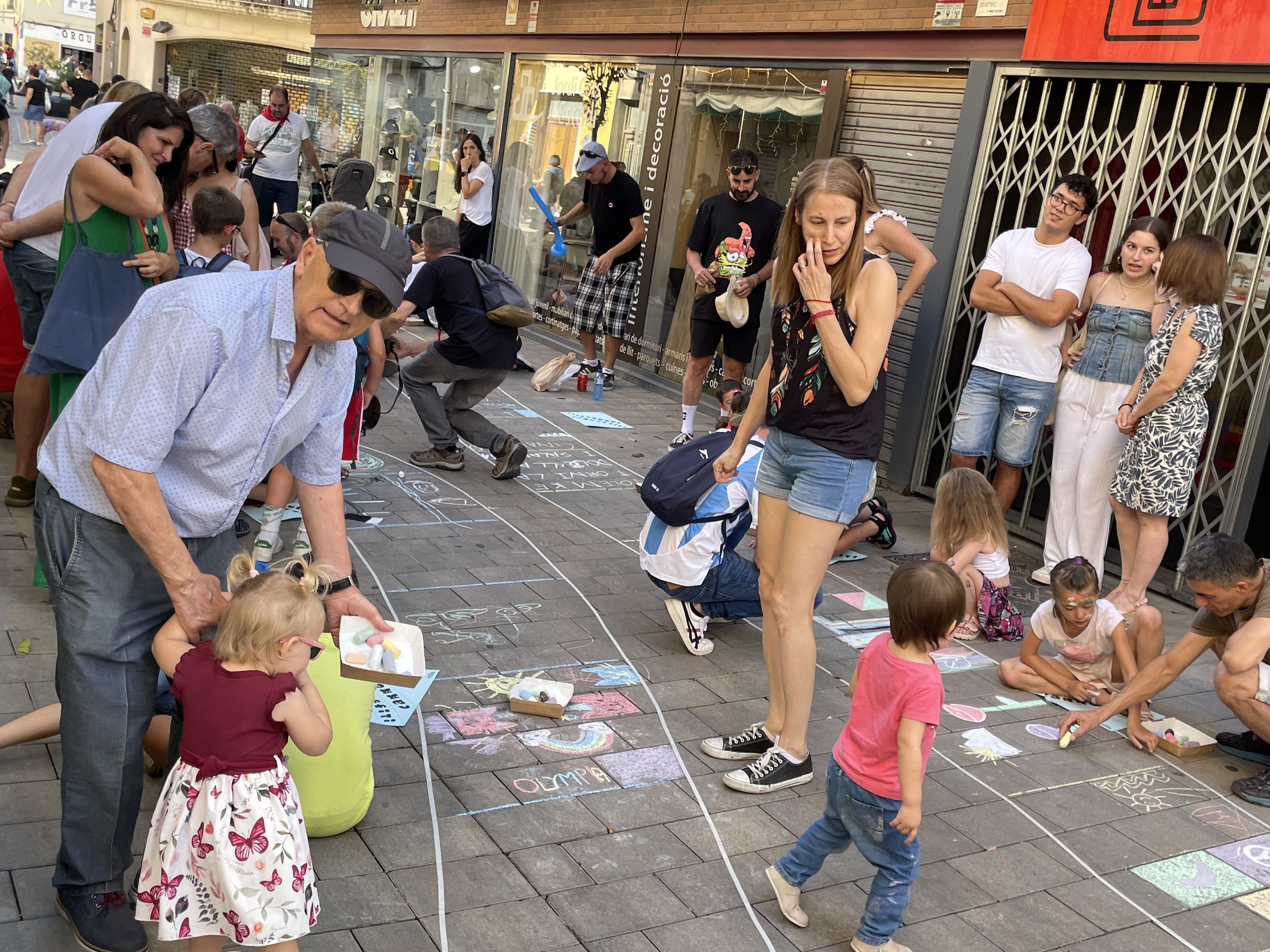 Jocs i activitats per als més menuts al a Festa Major 2024. FOTO: E.L.