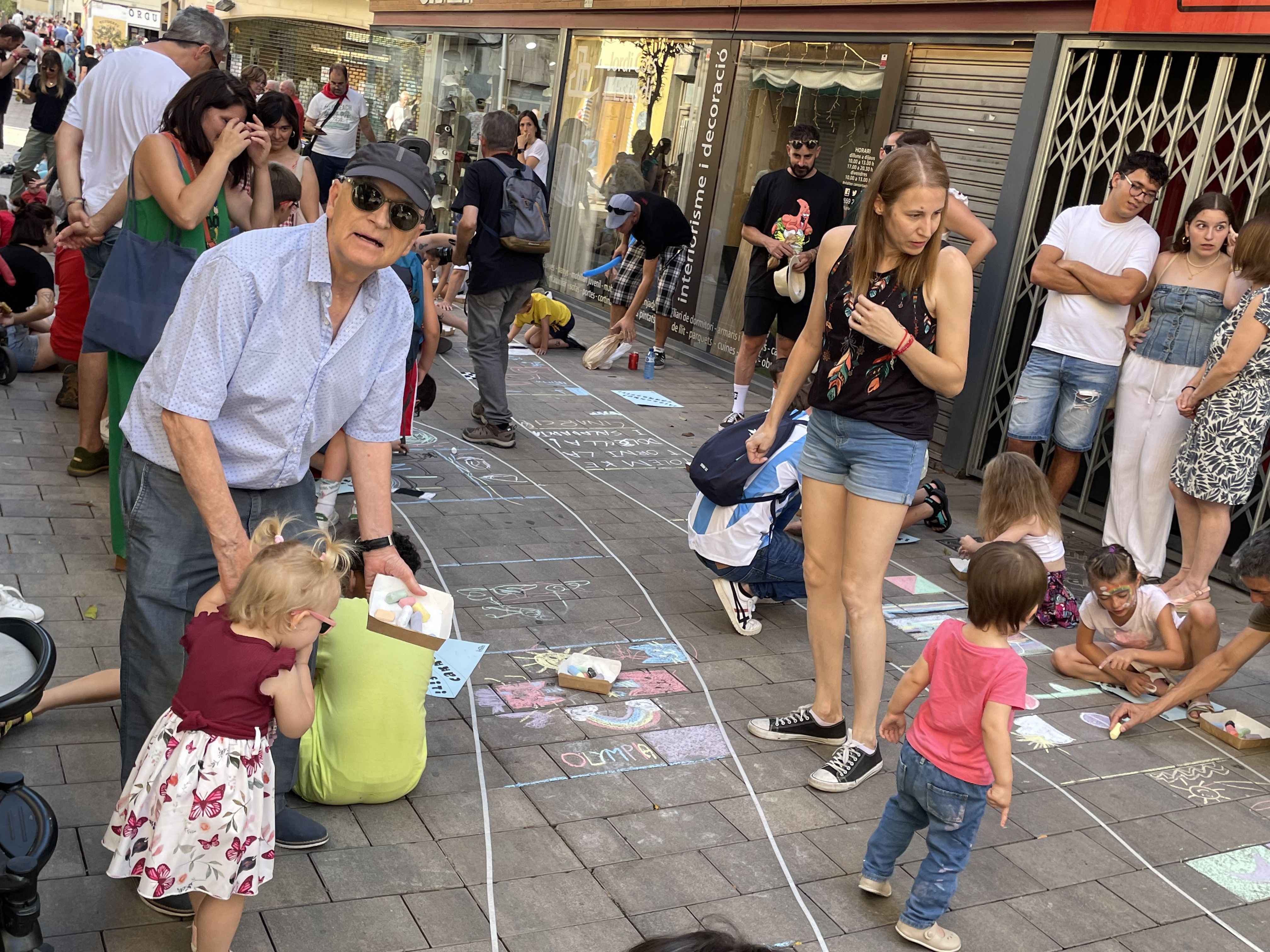 Jocs i activitats per als més menuts al a Festa Major 2024. FOTO: E.L.