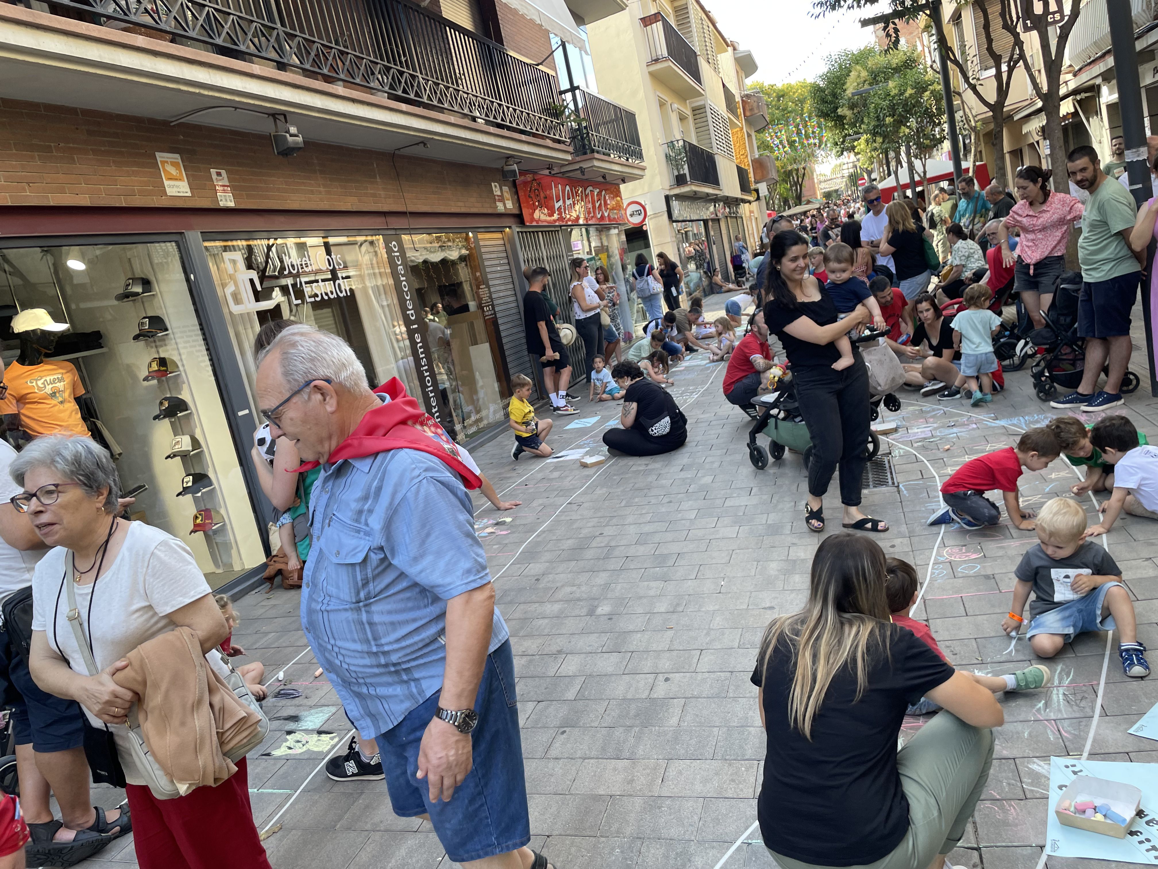 Jocs i activitats per als més menuts al a Festa Major 2024. FOTO: E.L.