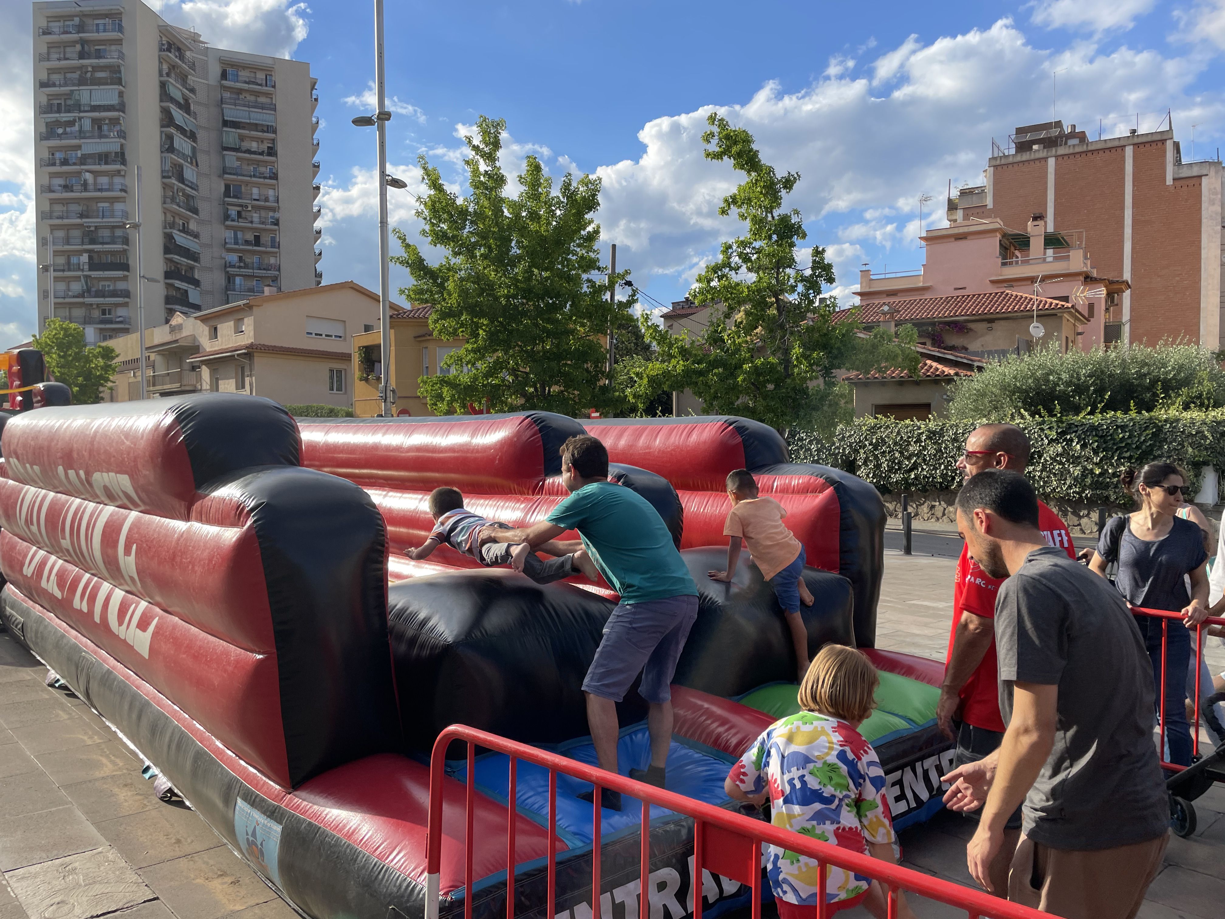 Jocs i activitats per als més menuts al a Festa Major 2024. FOTO: E.L.