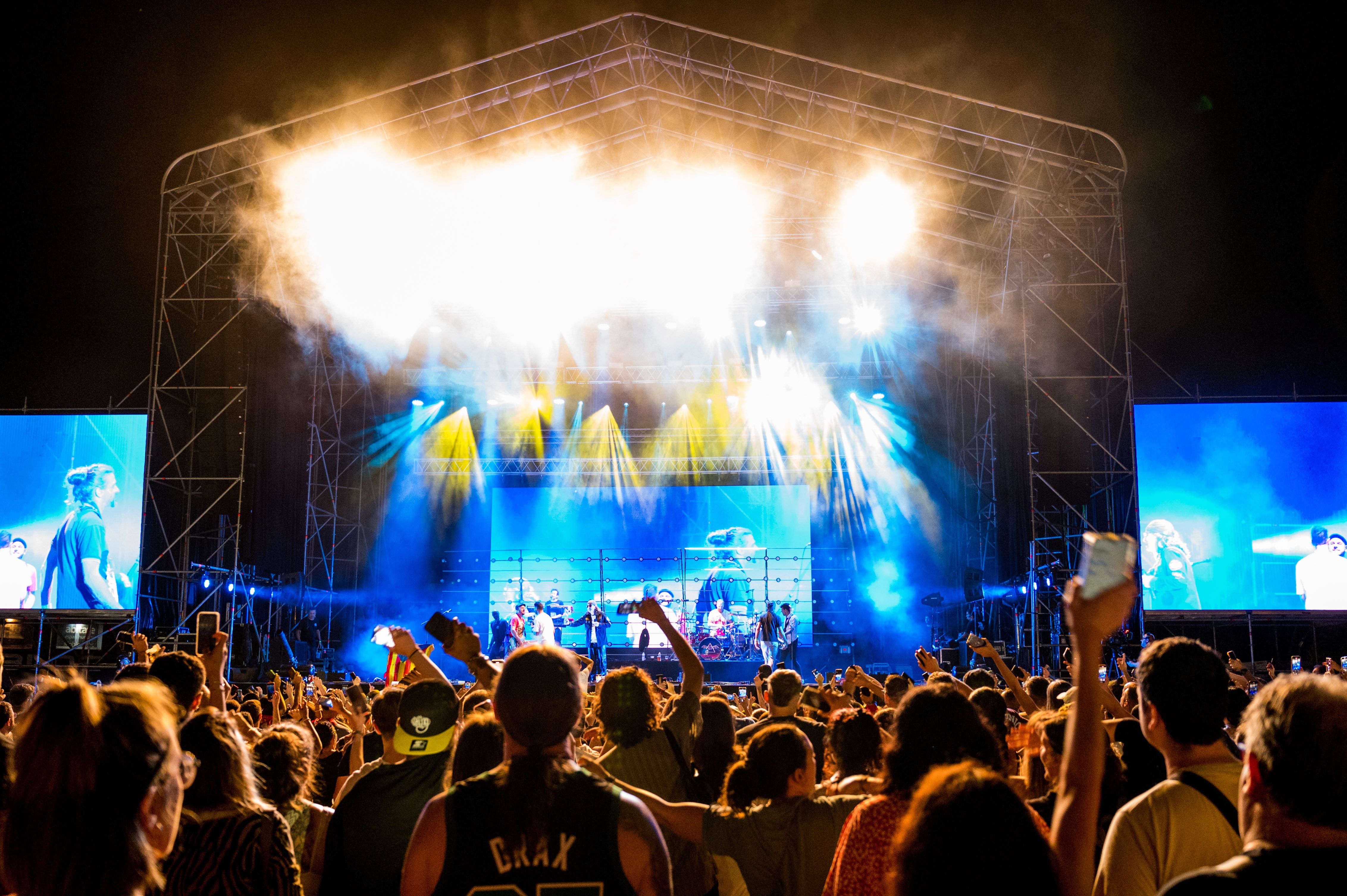 Concert de Buhos a la Festa Major de Rubí 2024. FOTO: Carmelo Jiménez