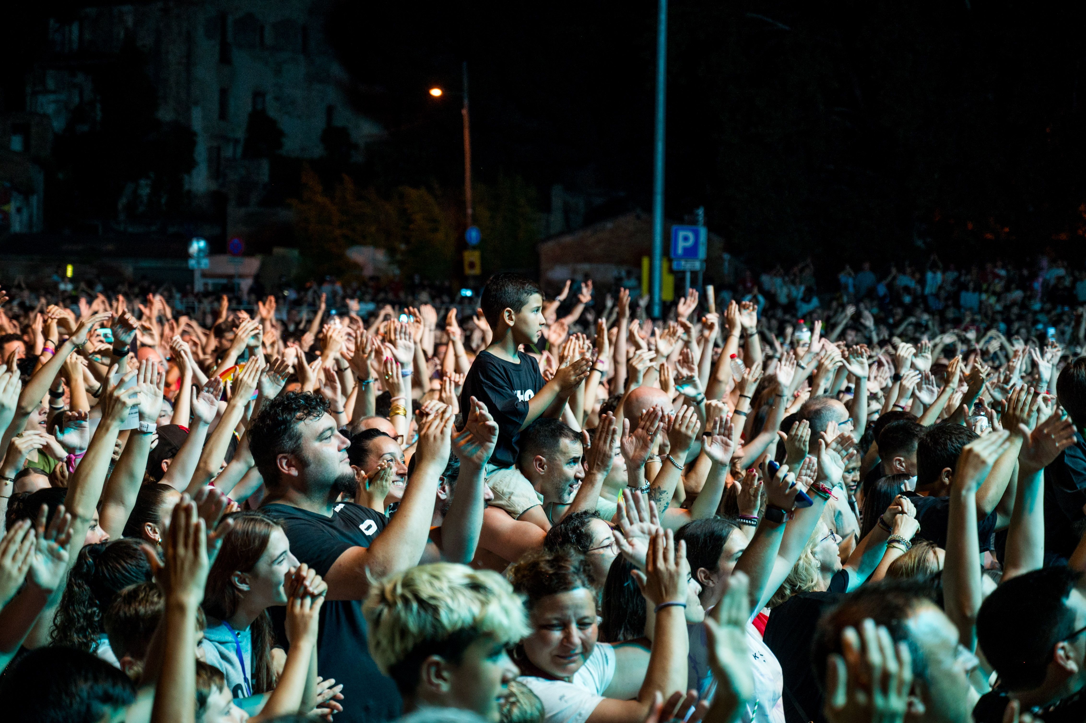 Concert de Buhos a la Festa Major de Rubí 2024. FOTO: Carmelo Jiménez