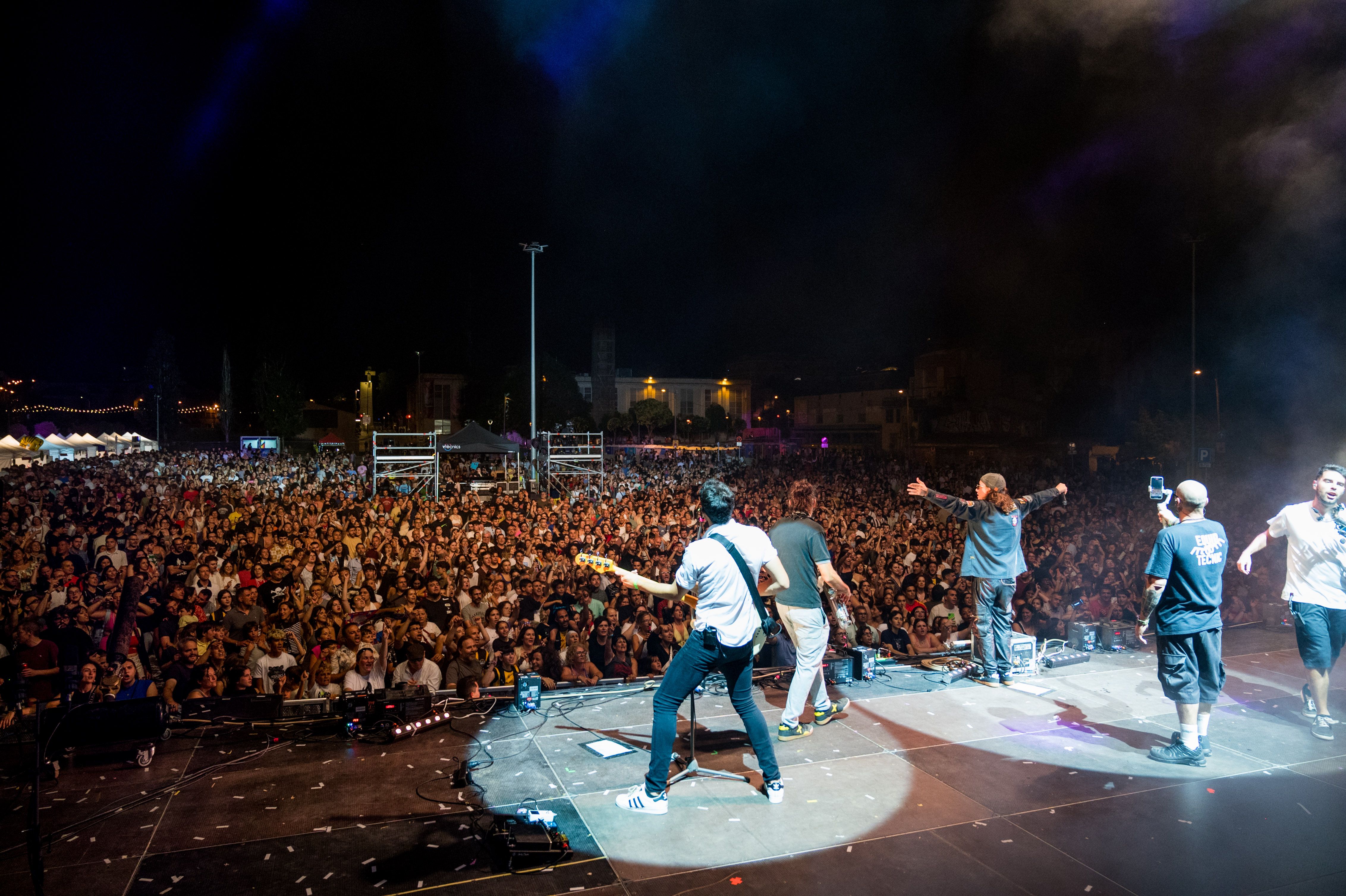 Concert de Buhos a la Festa Major de Rubí 2024. FOTO: Carmelo Jiménez