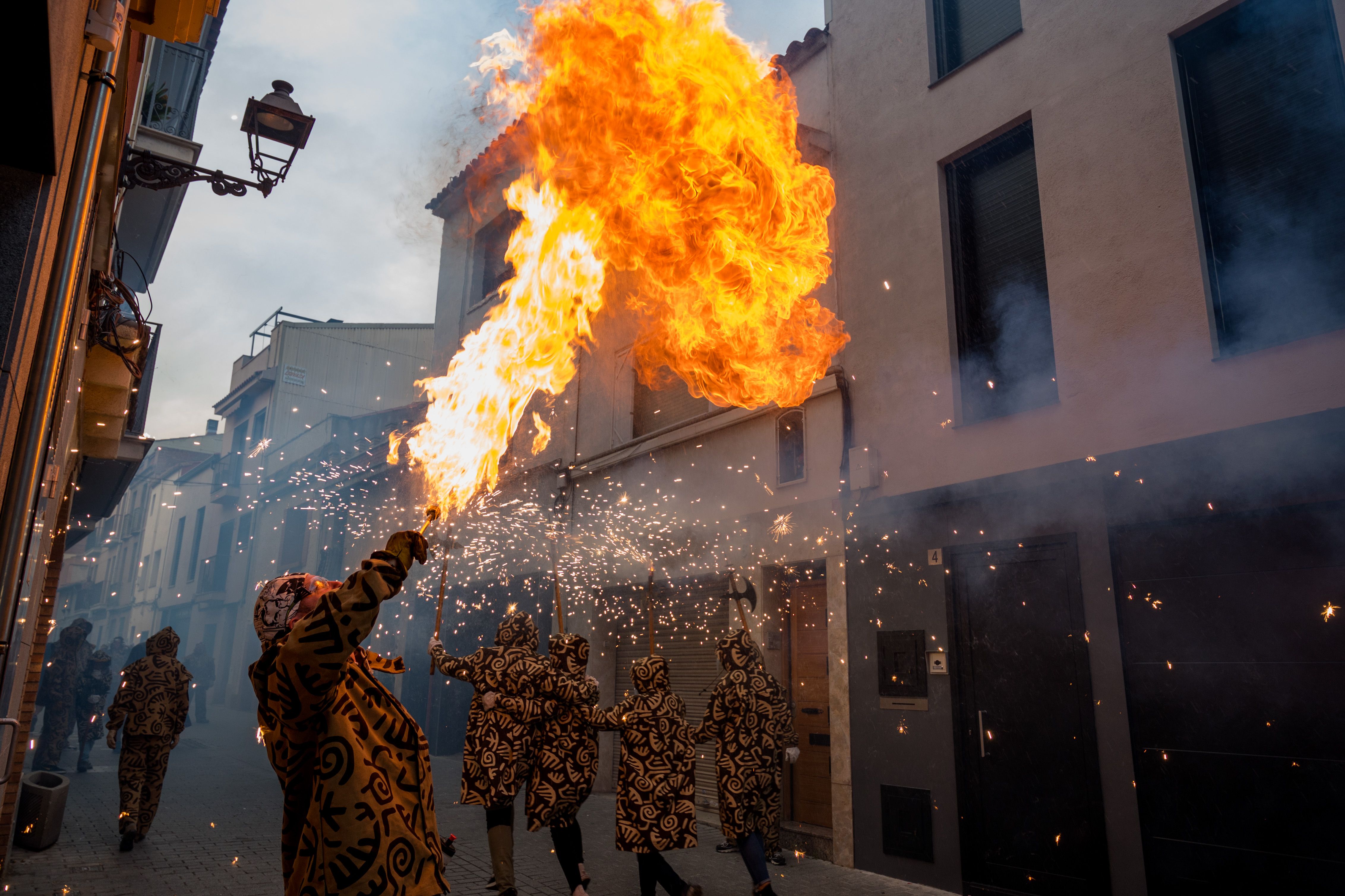 Correfoc infantil de la Festa Major 2024. FOTO: Carmelo Jiménez