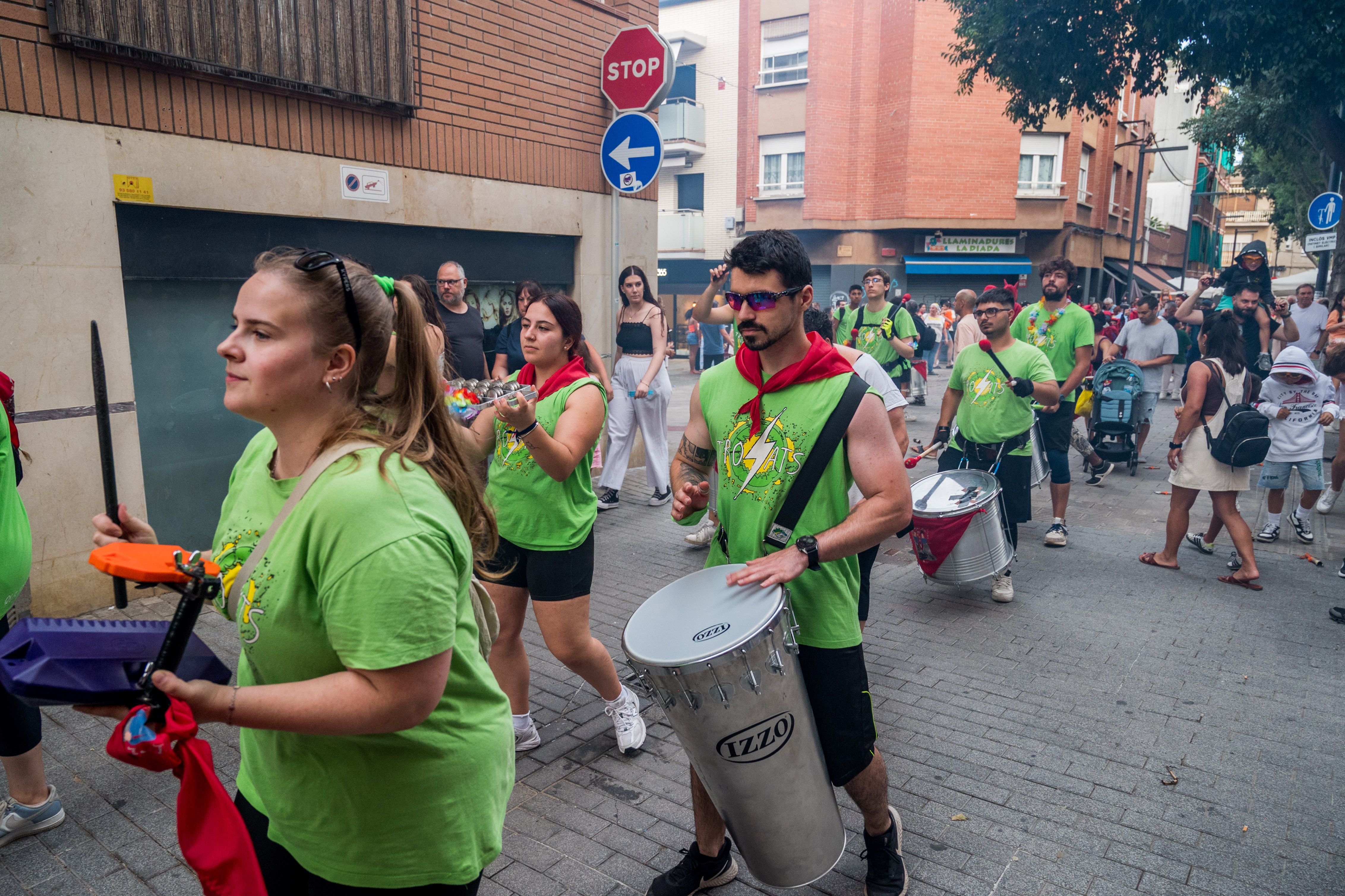 Correfoc infantil de la Festa Major 2024. FOTO: Carmelo Jiménez