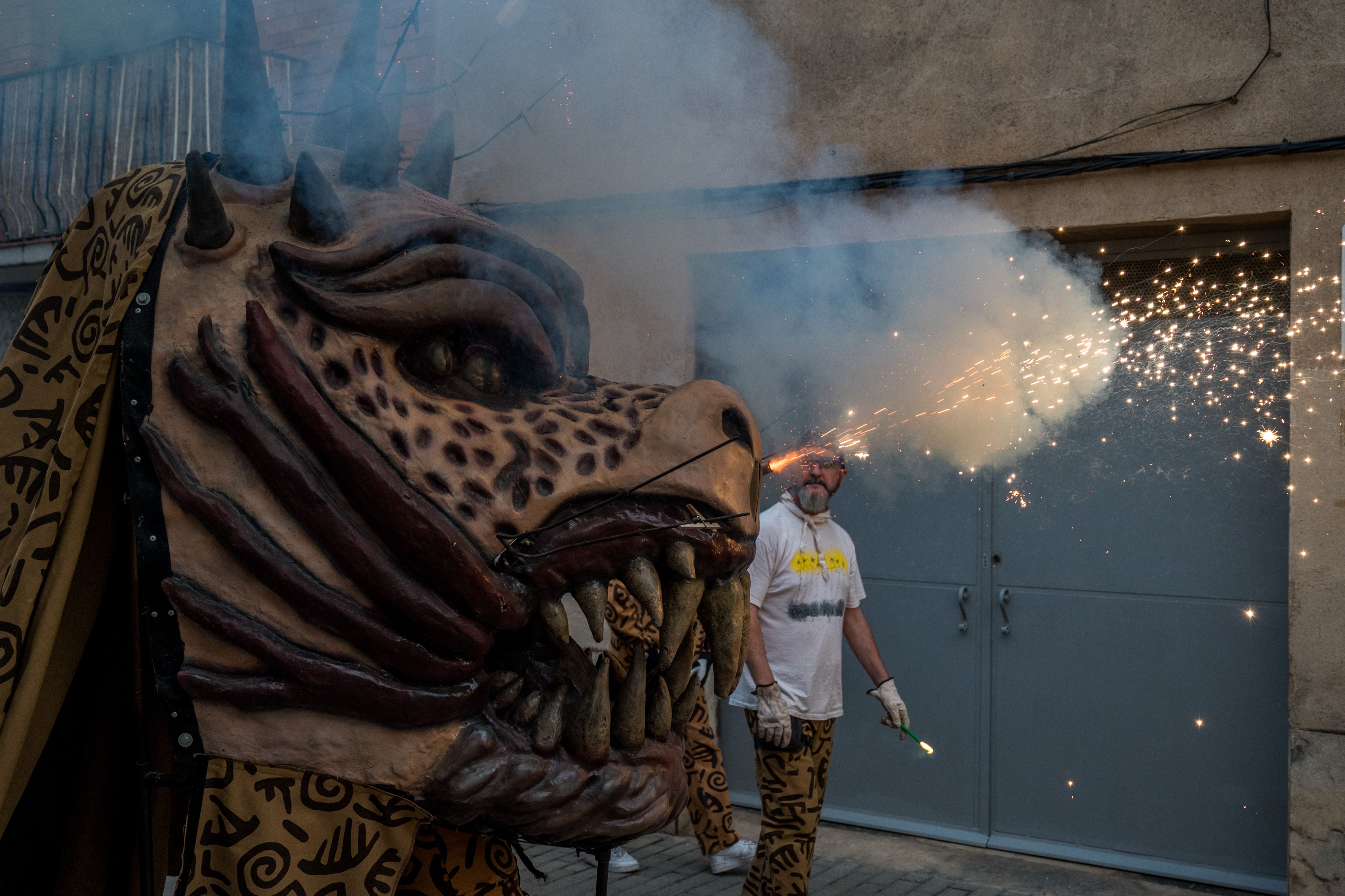 Correfoc infantil de la Festa Major 2024. FOTO: Carmelo Jiménez