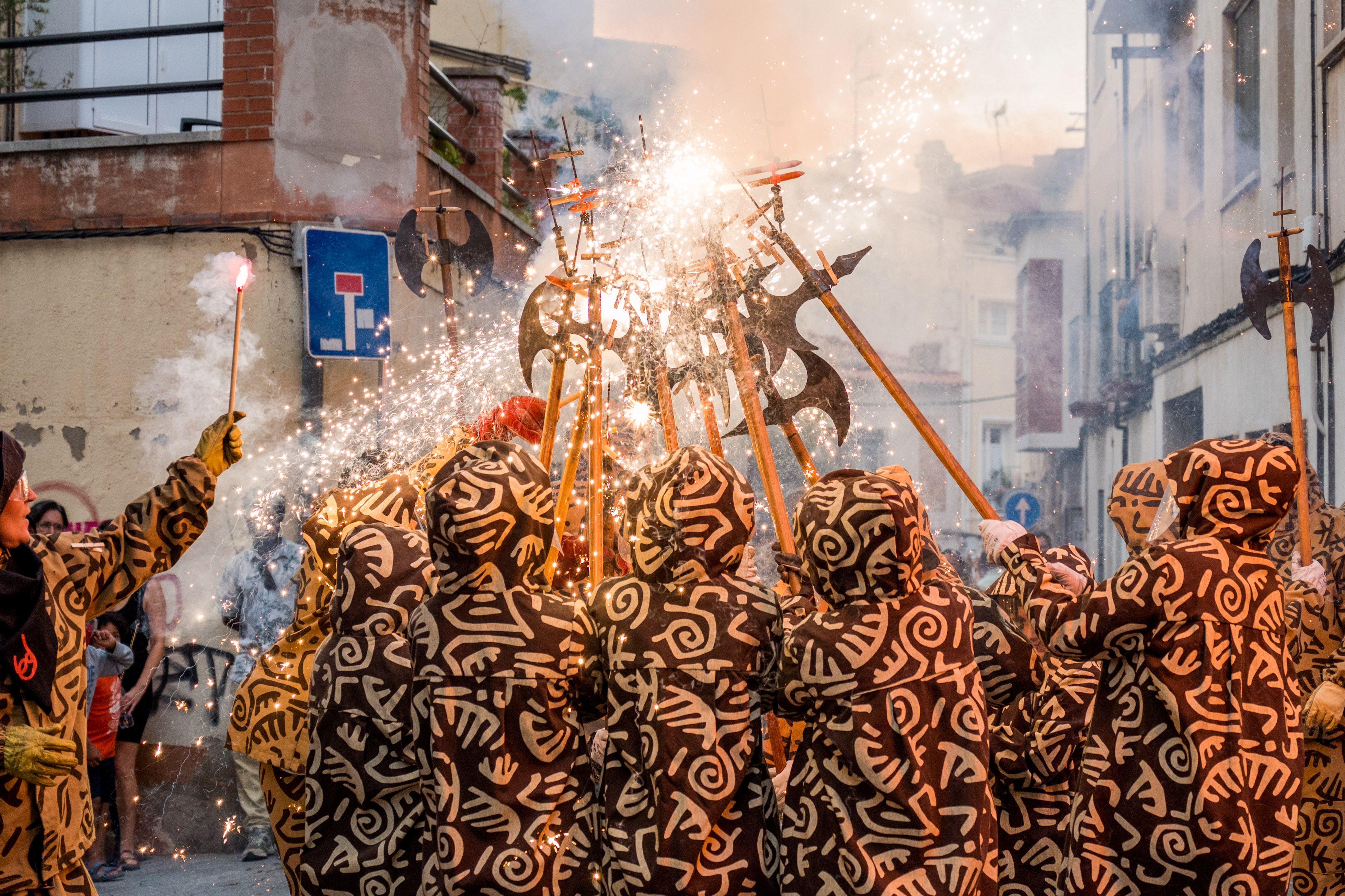 Correfoc infantil de la Festa Major 2024. FOTO: Carmelo Jiménez