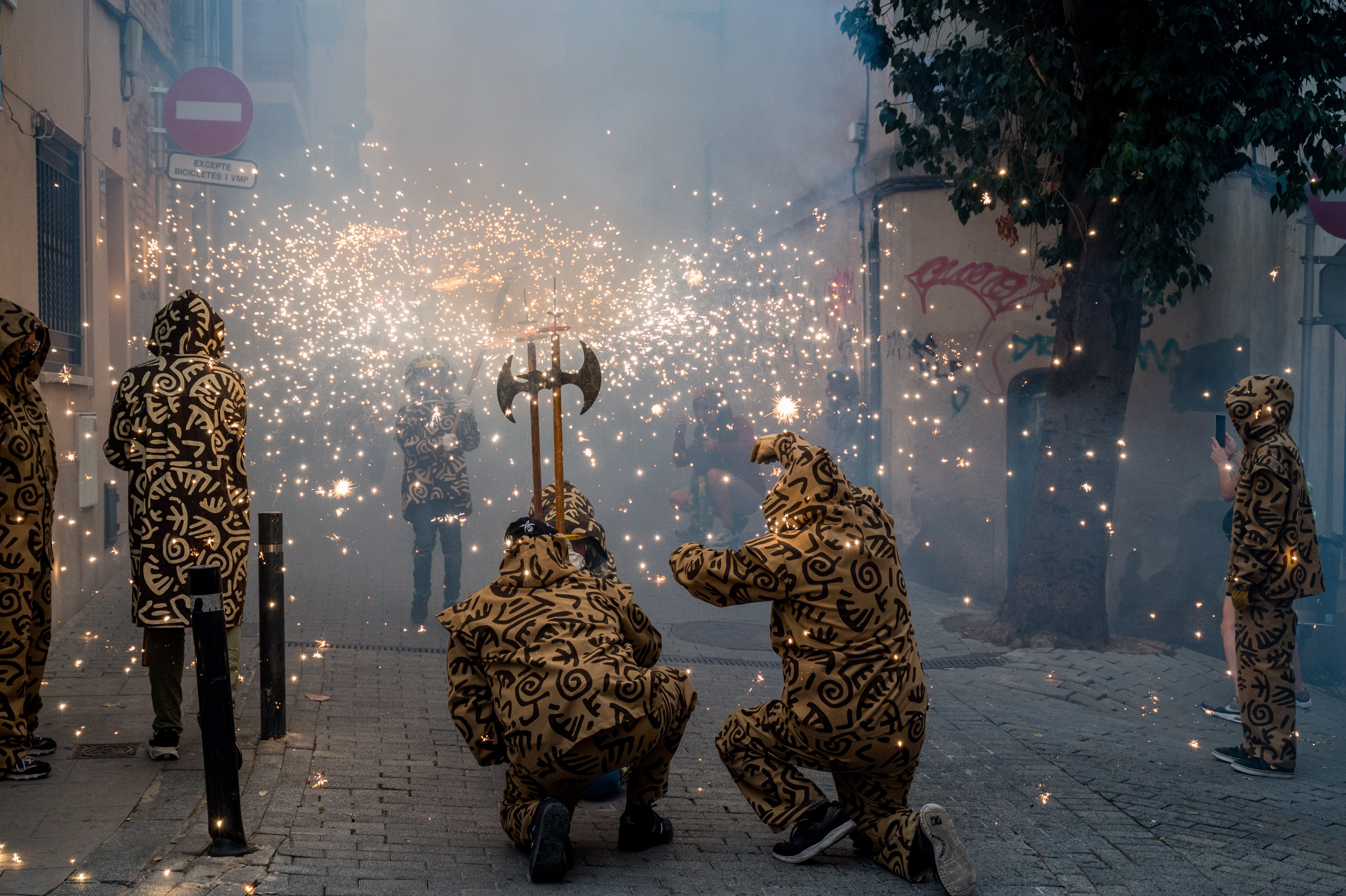 Correfoc infantil de la Festa Major 2024. FOTO: Carmelo Jiménez