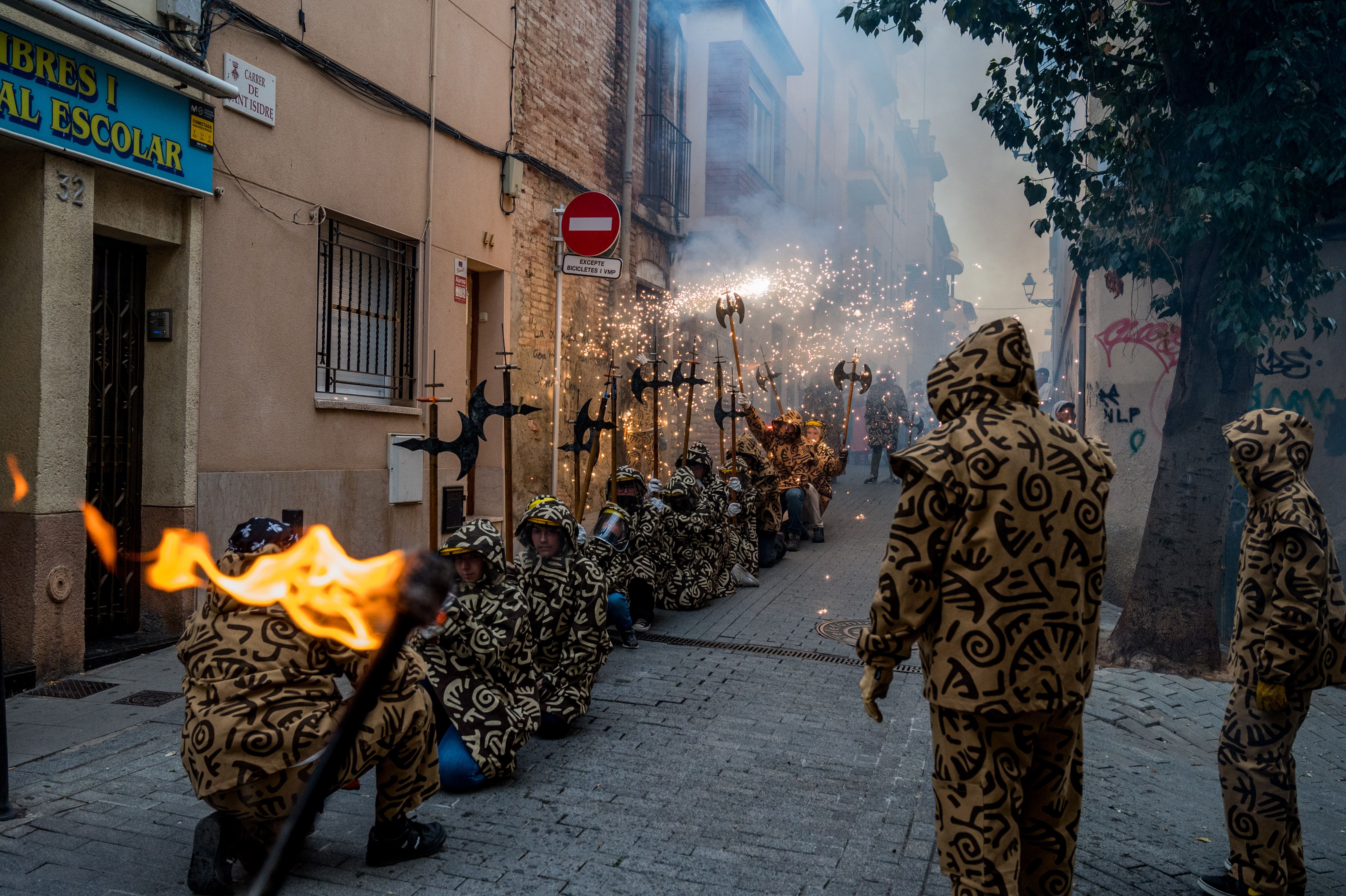 Correfoc infantil de la Festa Major 2024. FOTO: Carmelo Jiménez