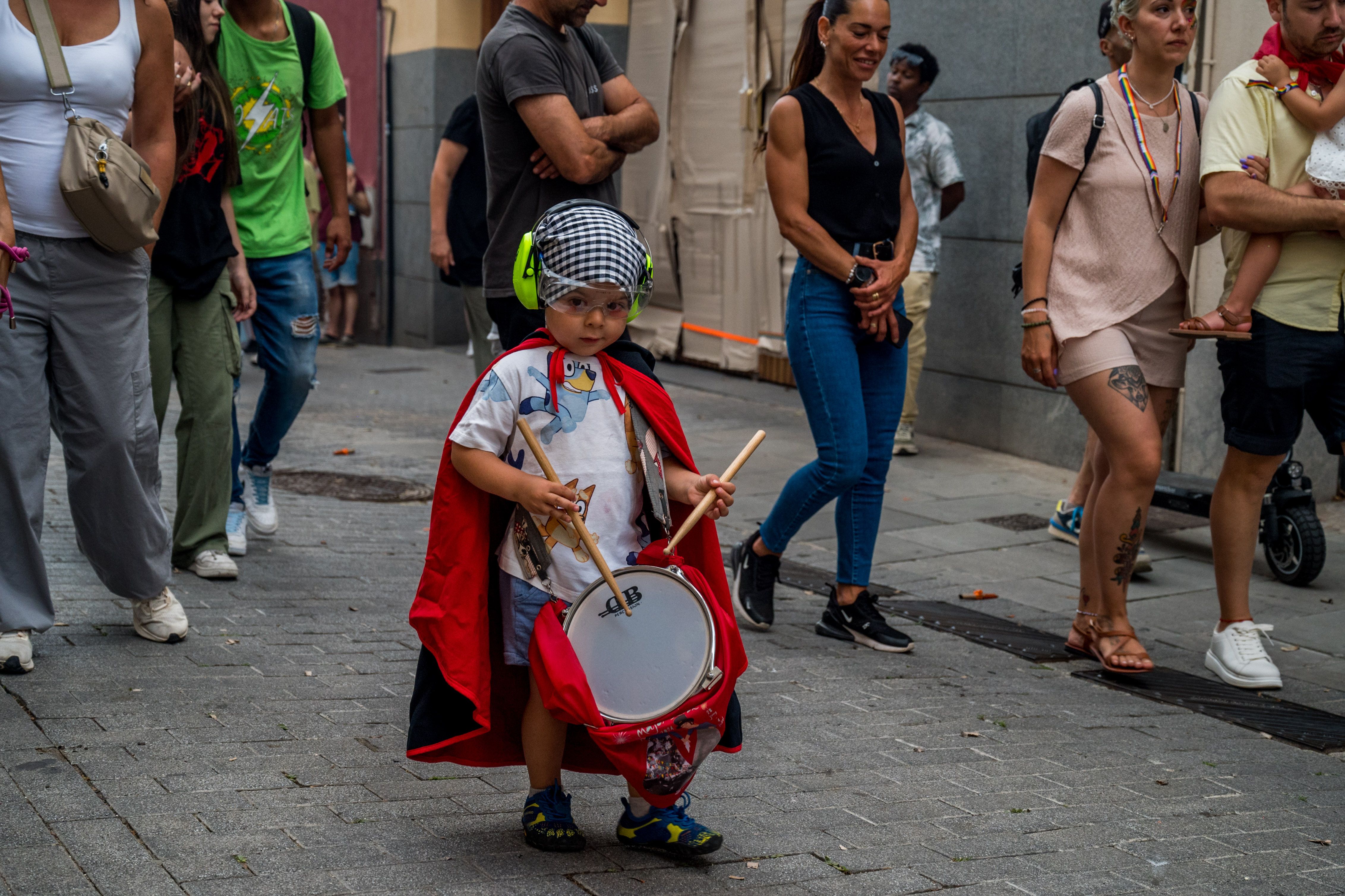 Correfoc infantil de la Festa Major 2024. FOTO: Carmelo Jiménez