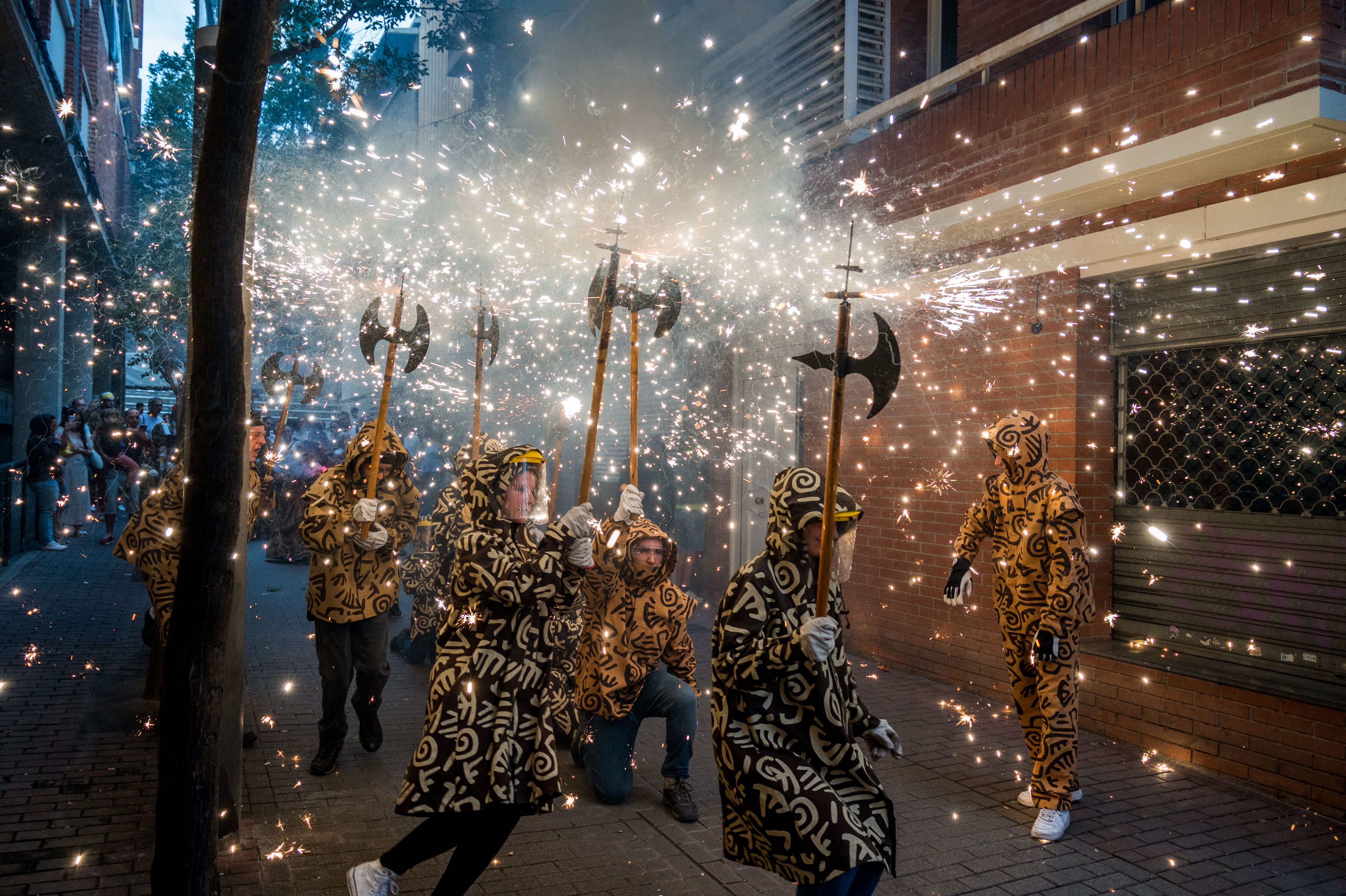 Correfoc infantil de la Festa Major 2024. FOTO: Carmelo Jiménez