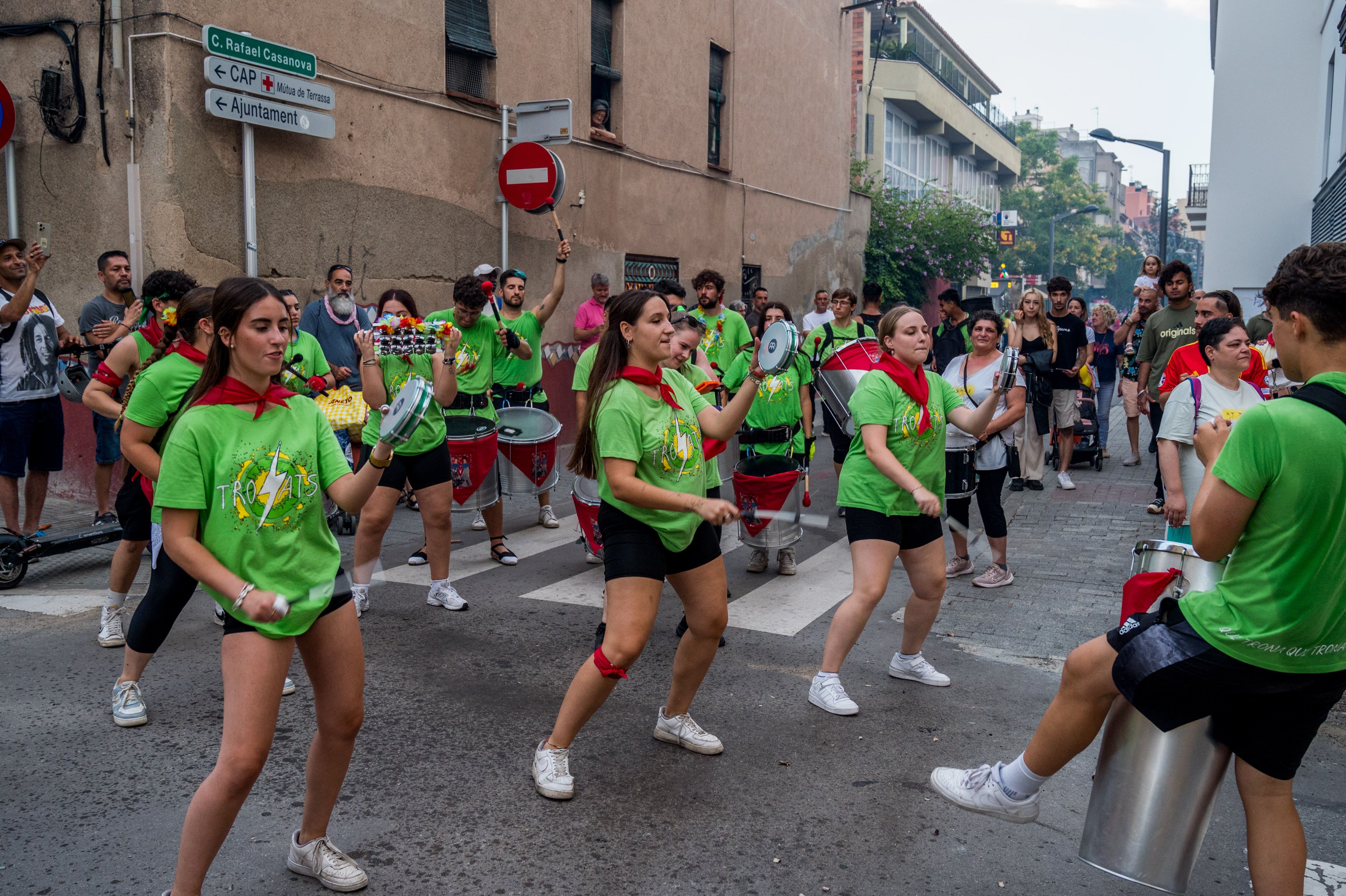 Correfoc infantil de la Festa Major 2024. FOTO: Carmelo Jiménez