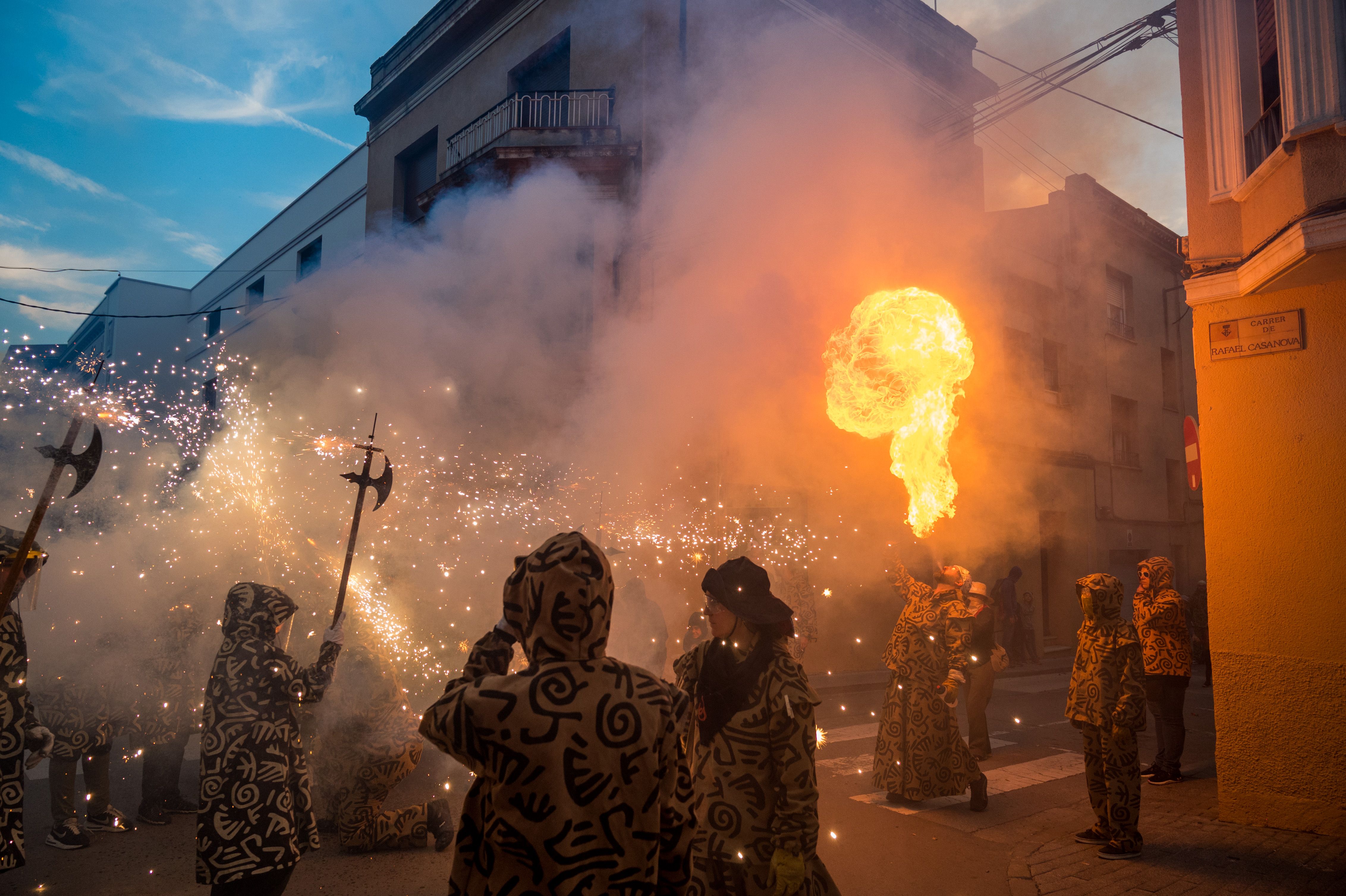 Correfoc infantil de la Festa Major 2024. FOTO: Carmelo Jiménez