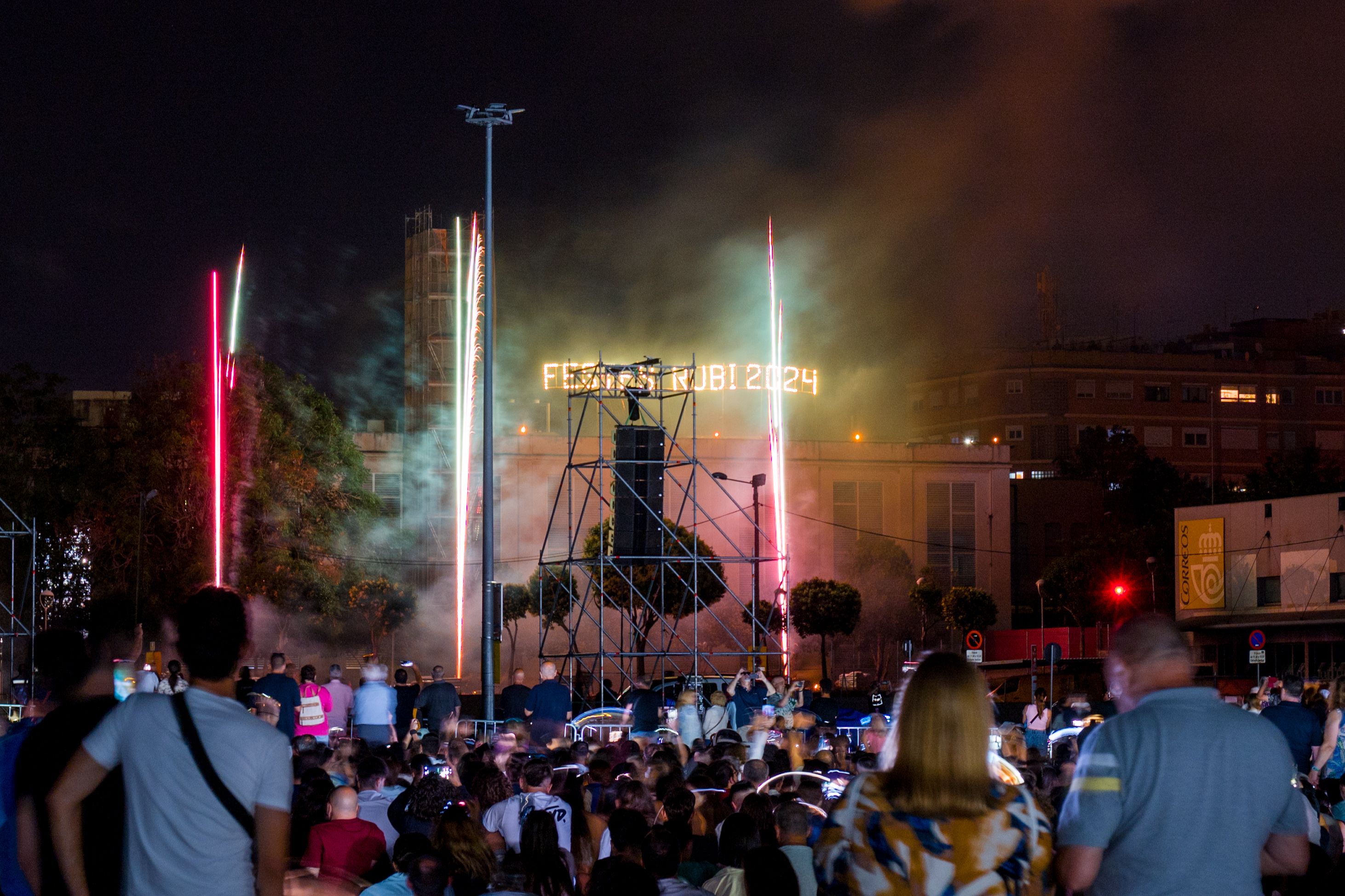 Piromusical de Festa Major 2024. FOTO: Carmelo Jiménez