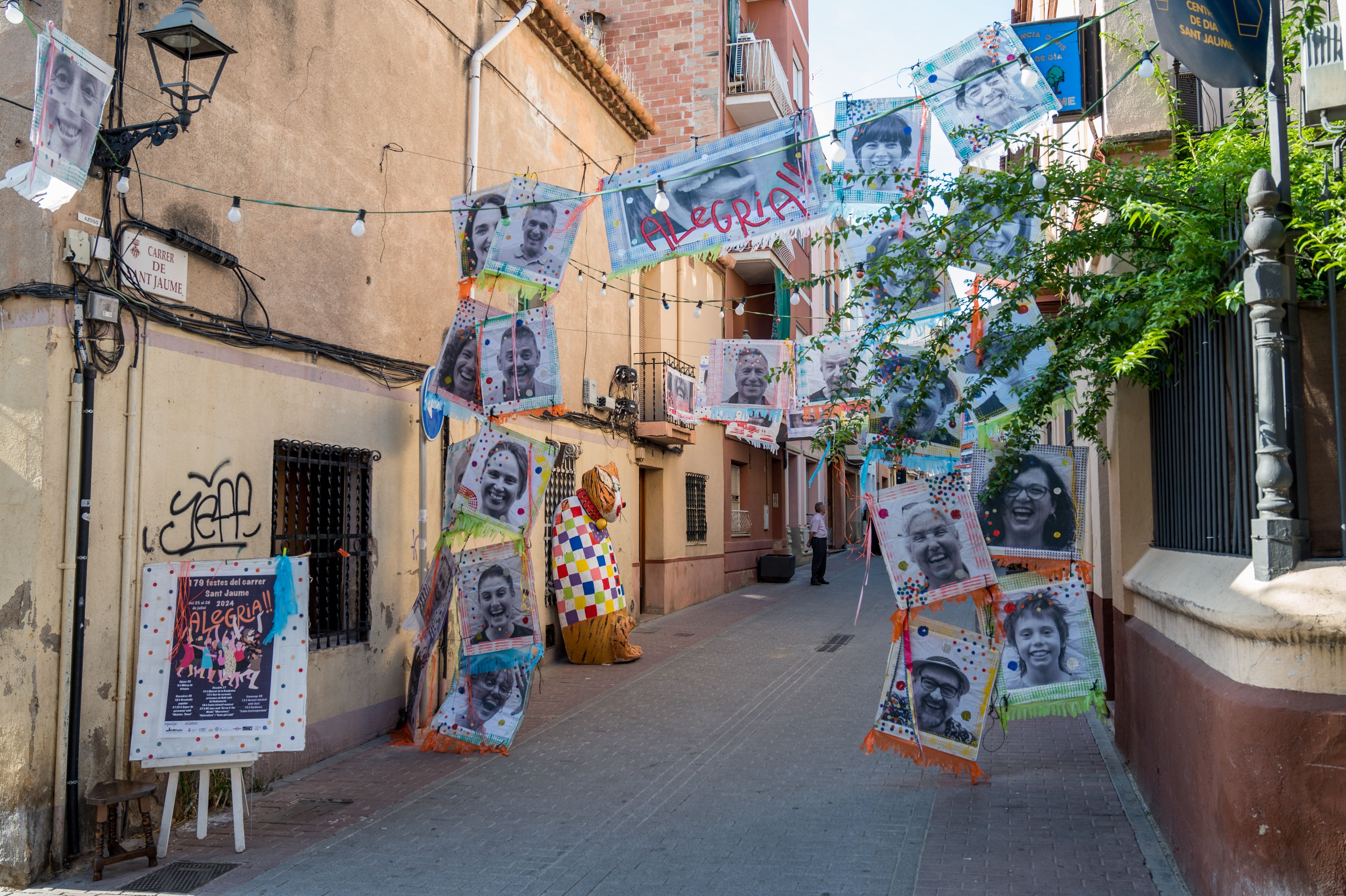 Tret de sortida a les festes del Carrer Sant Jaume 2024. FOTO: Carmelo Jiménez