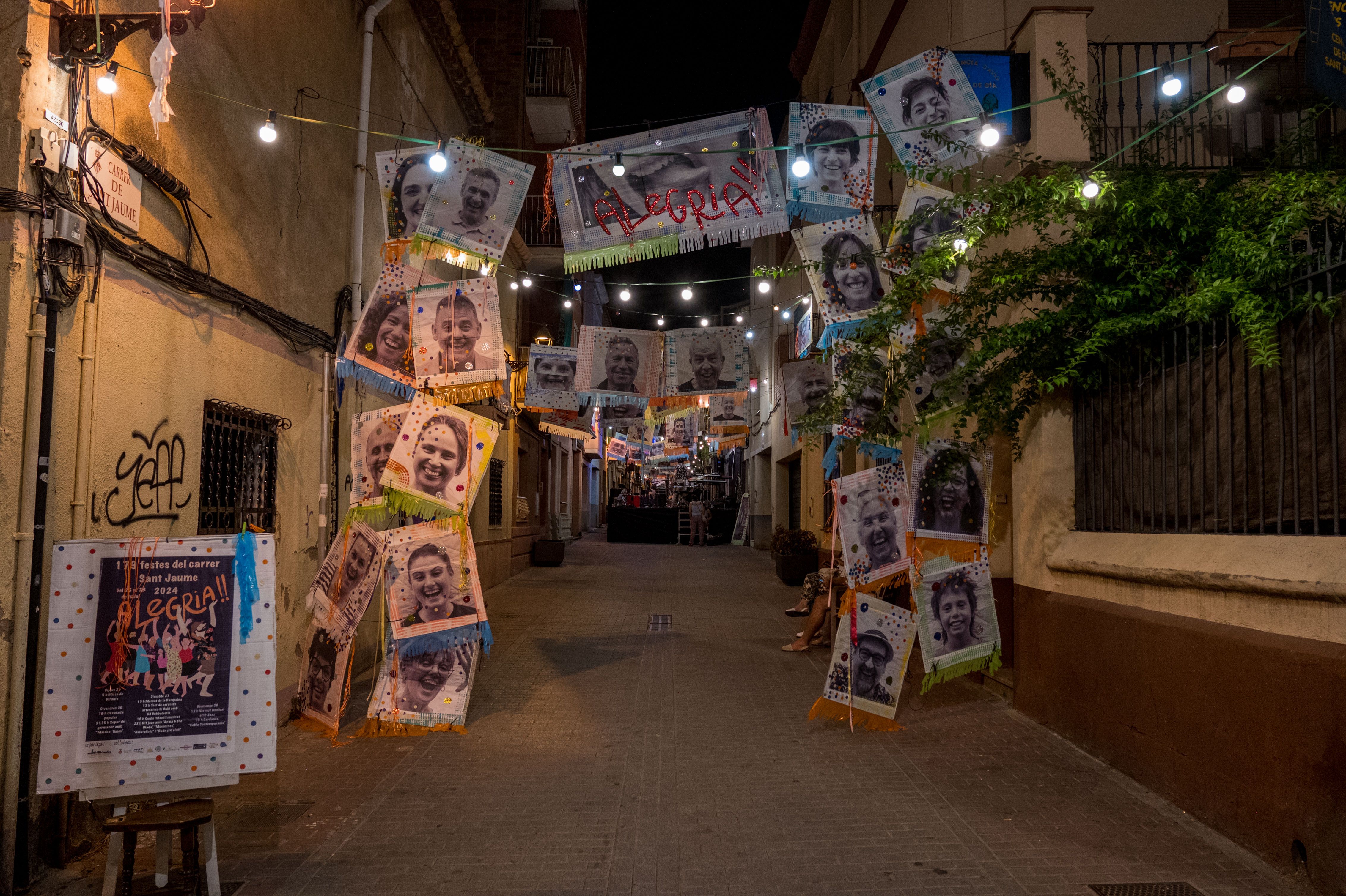 Tret de sortida a les festes del Carrer Sant Jaume 2024. FOTO: Carmelo Jiménez