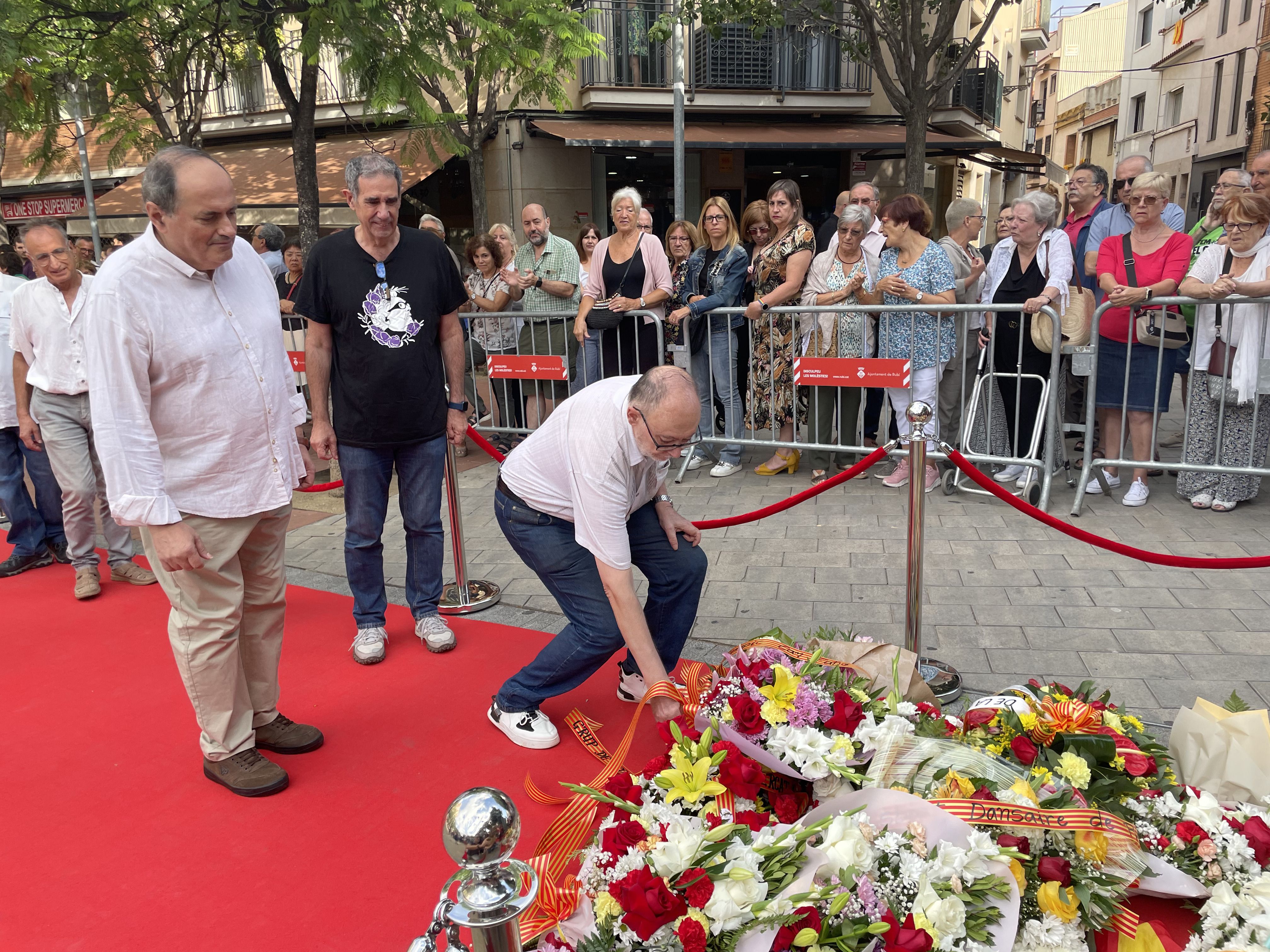 Diada Nacional Nacional de Catalunya a Rubí 2024. FOTO: E.L.