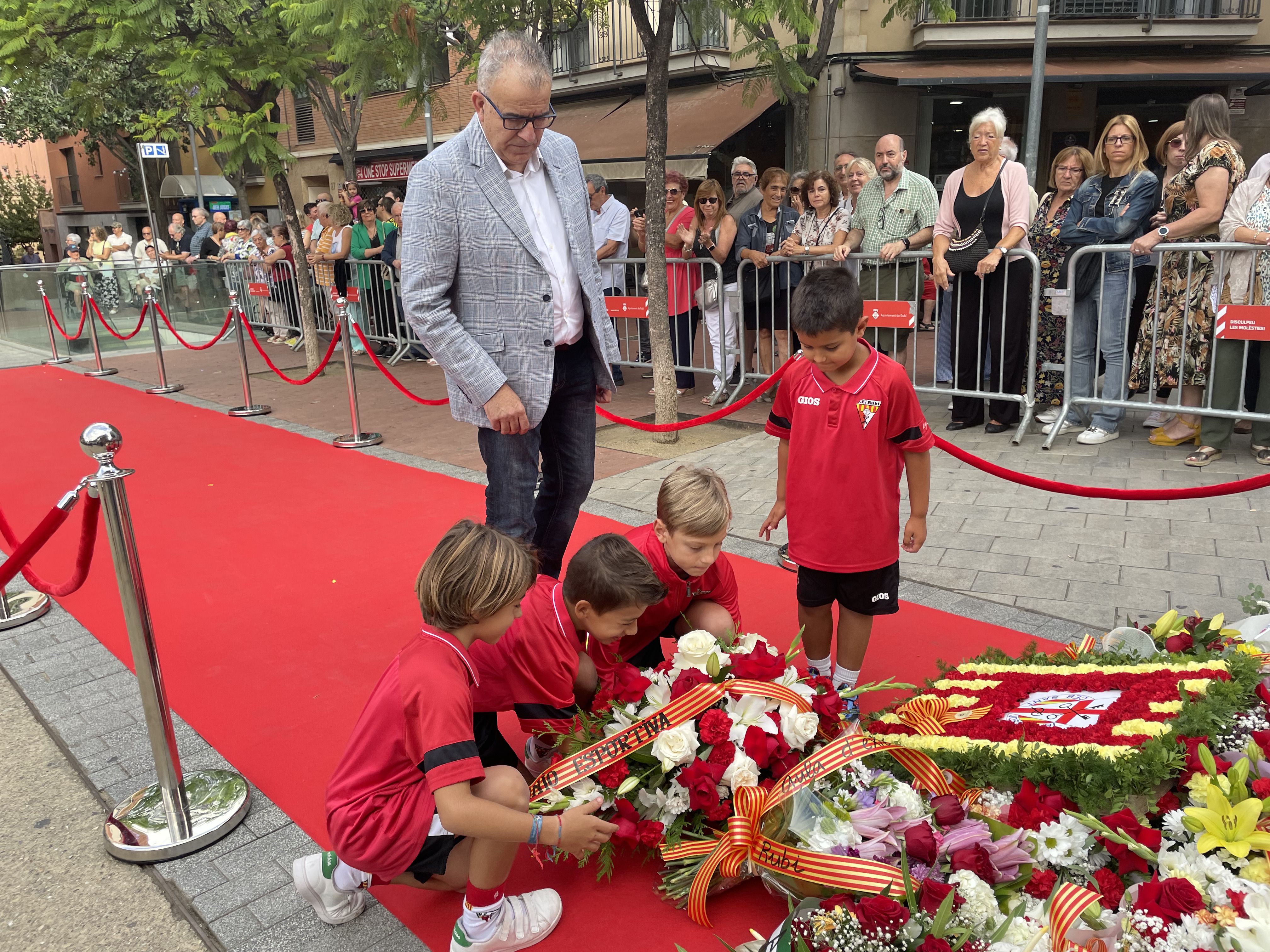 Diada Nacional Nacional de Catalunya a Rubí 2024. FOTO: E.L.