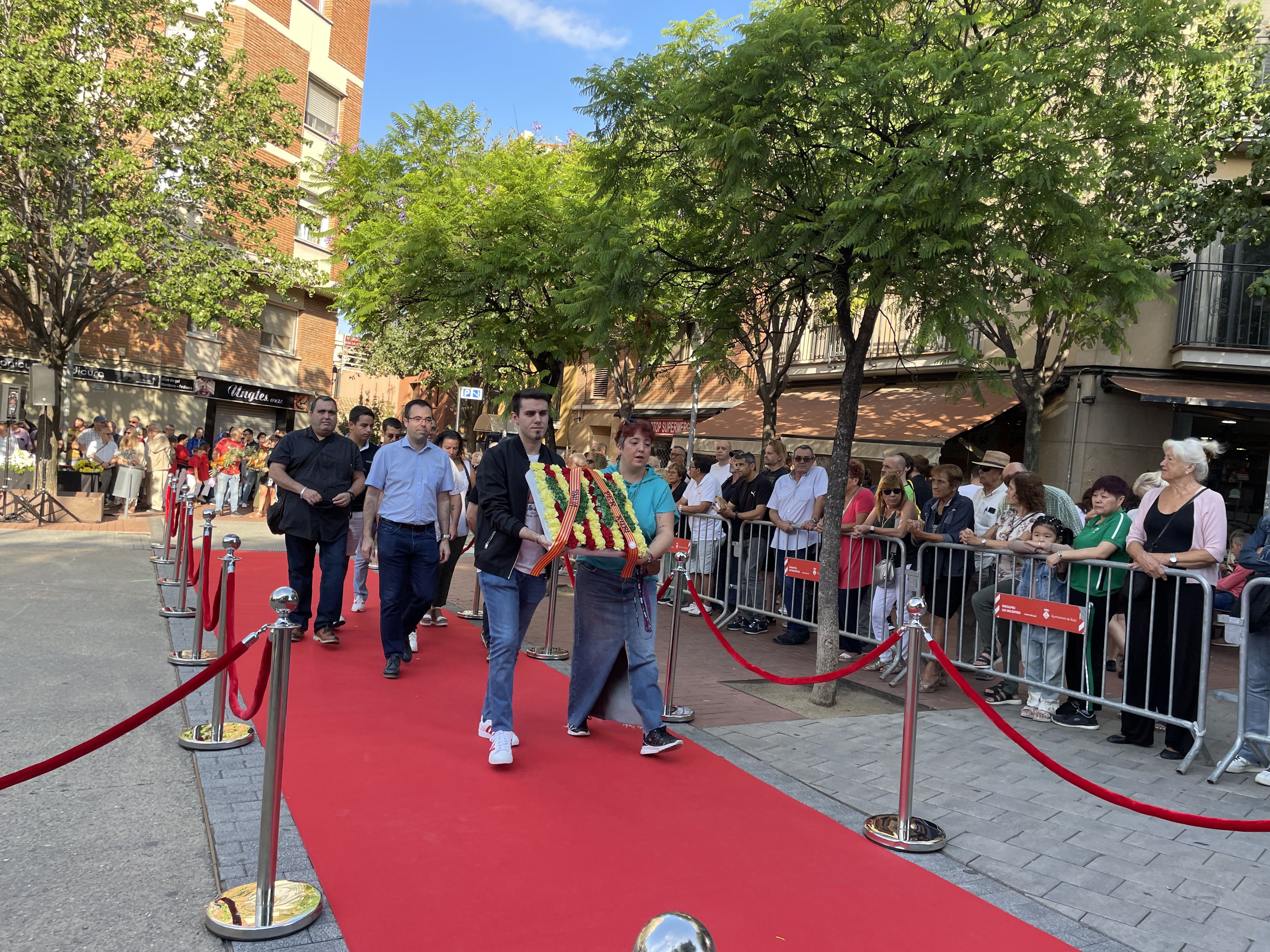 Diada Nacional Nacional de Catalunya a Rubí 2024. FOTO: E.L.